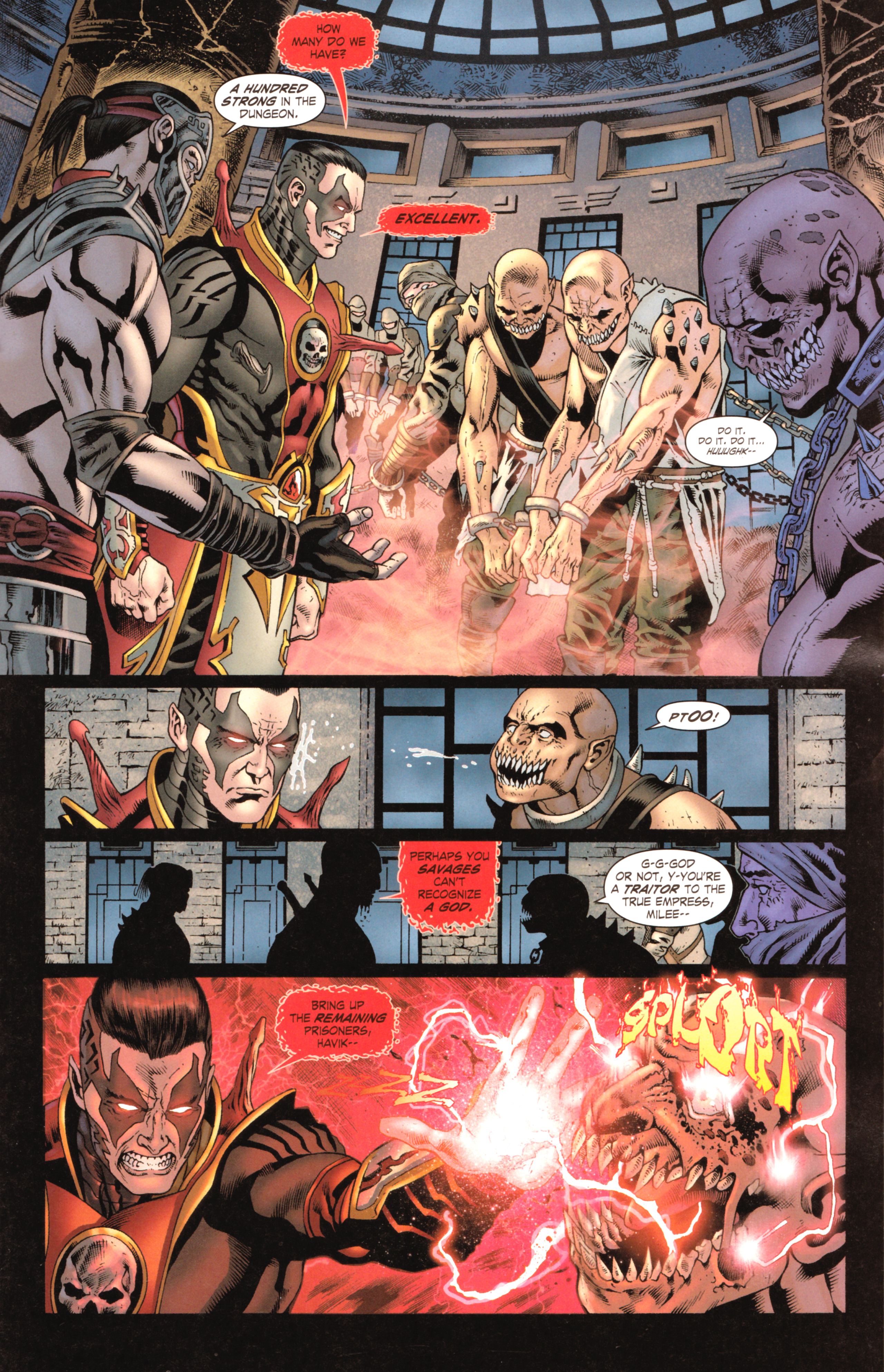Read online Mortal Kombat X [II] comic -  Issue #10 - 21