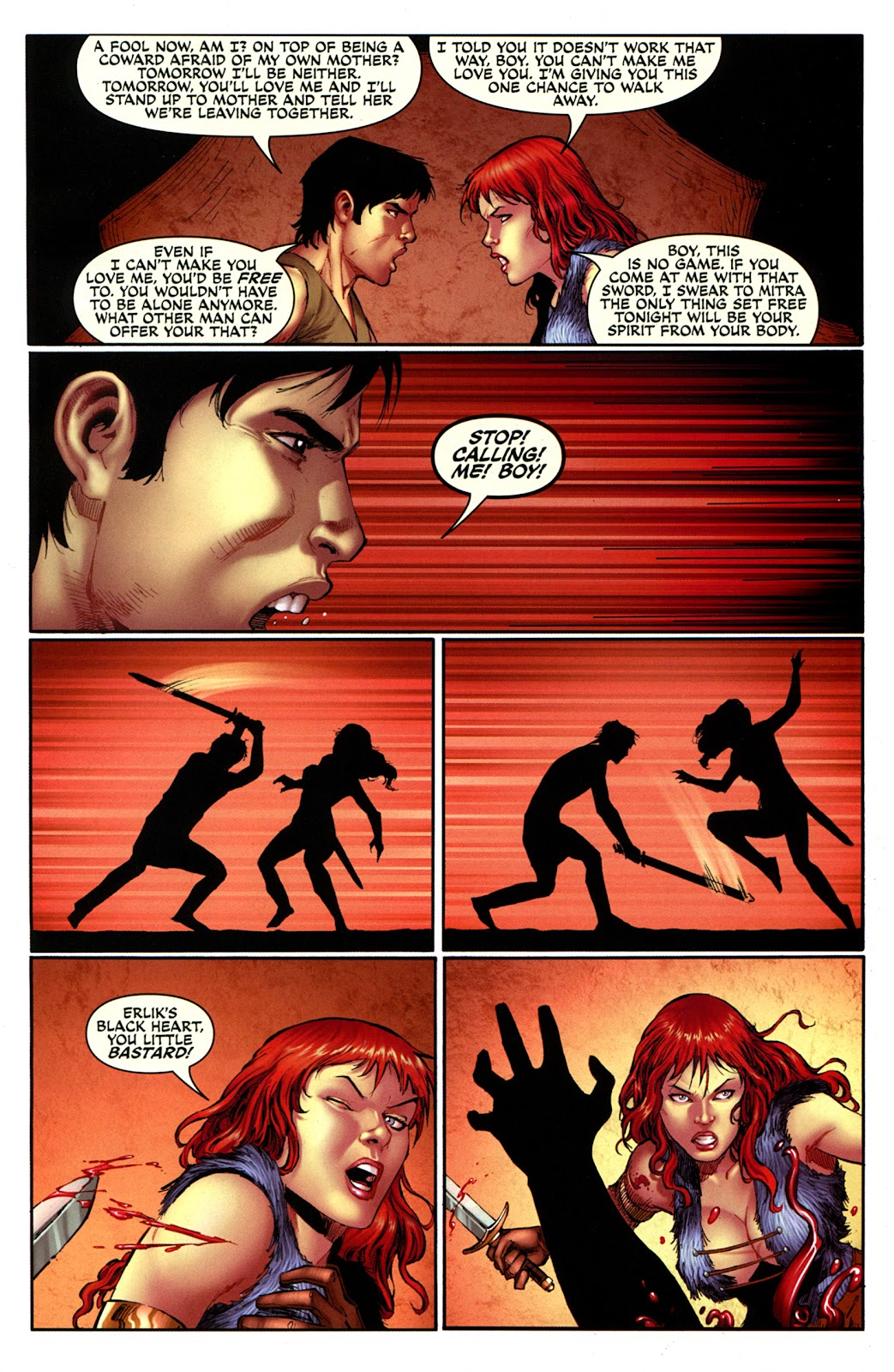 Red Sonja: Blue issue Full - Page 40