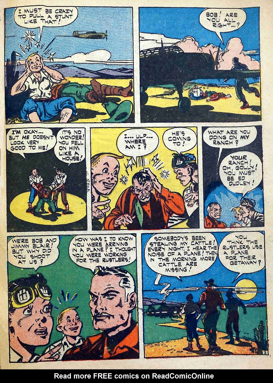 Captain Aero Comics issue 24 - Page 47