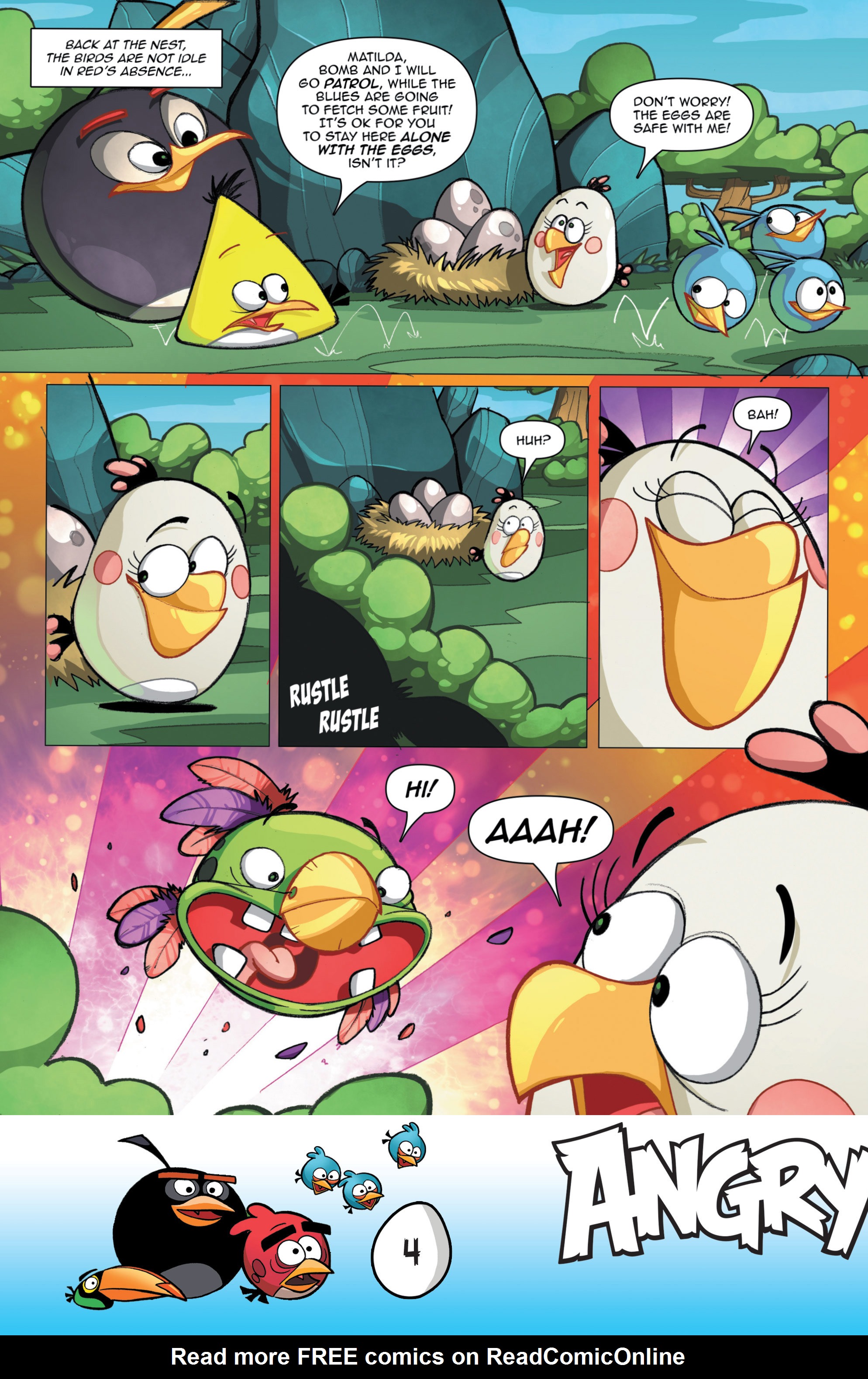 Read online Angry Birds Comics: Game Play comic -  Issue #2 - 6