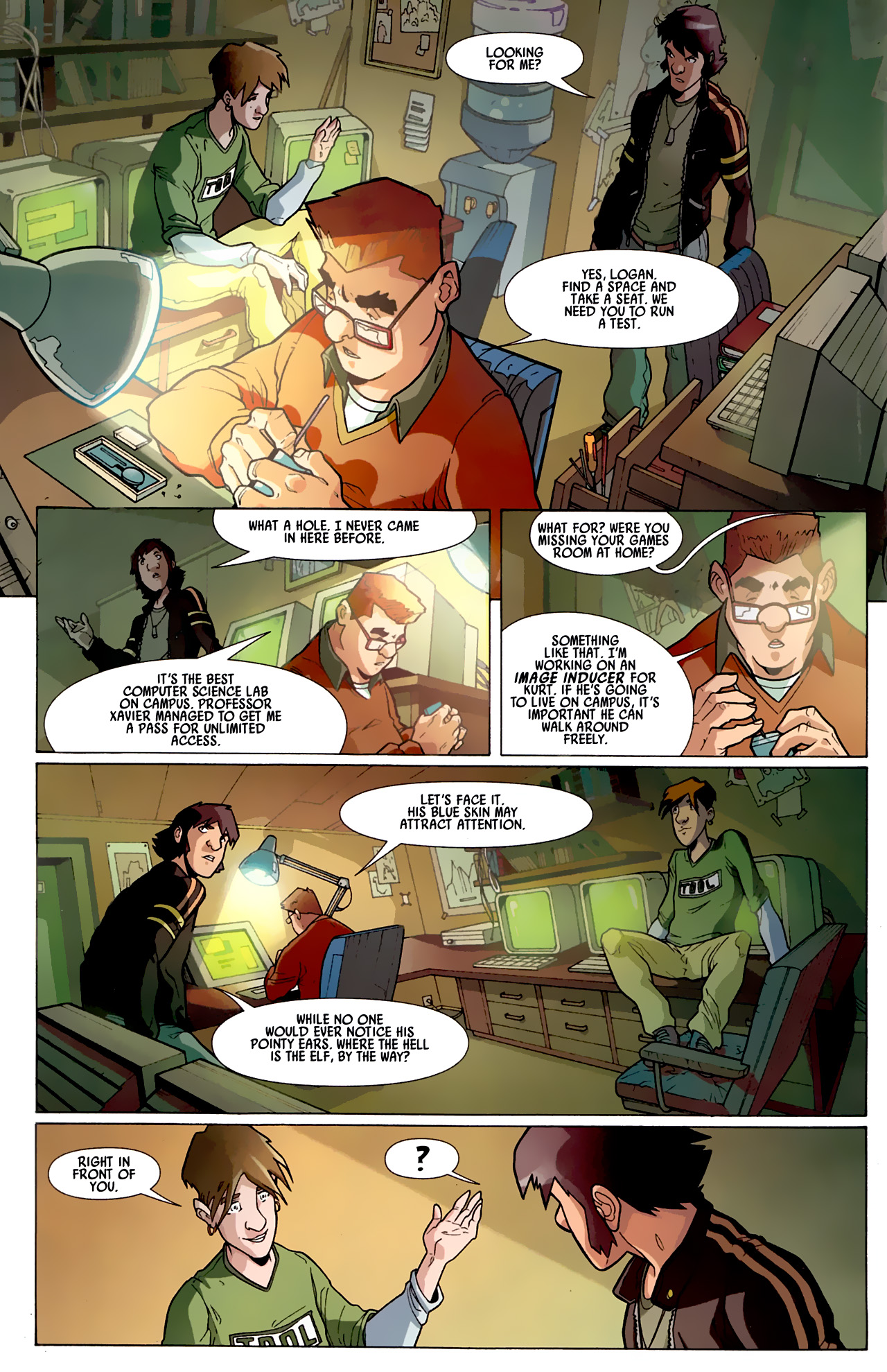 Read online X-Campus comic -  Issue #2 - 32