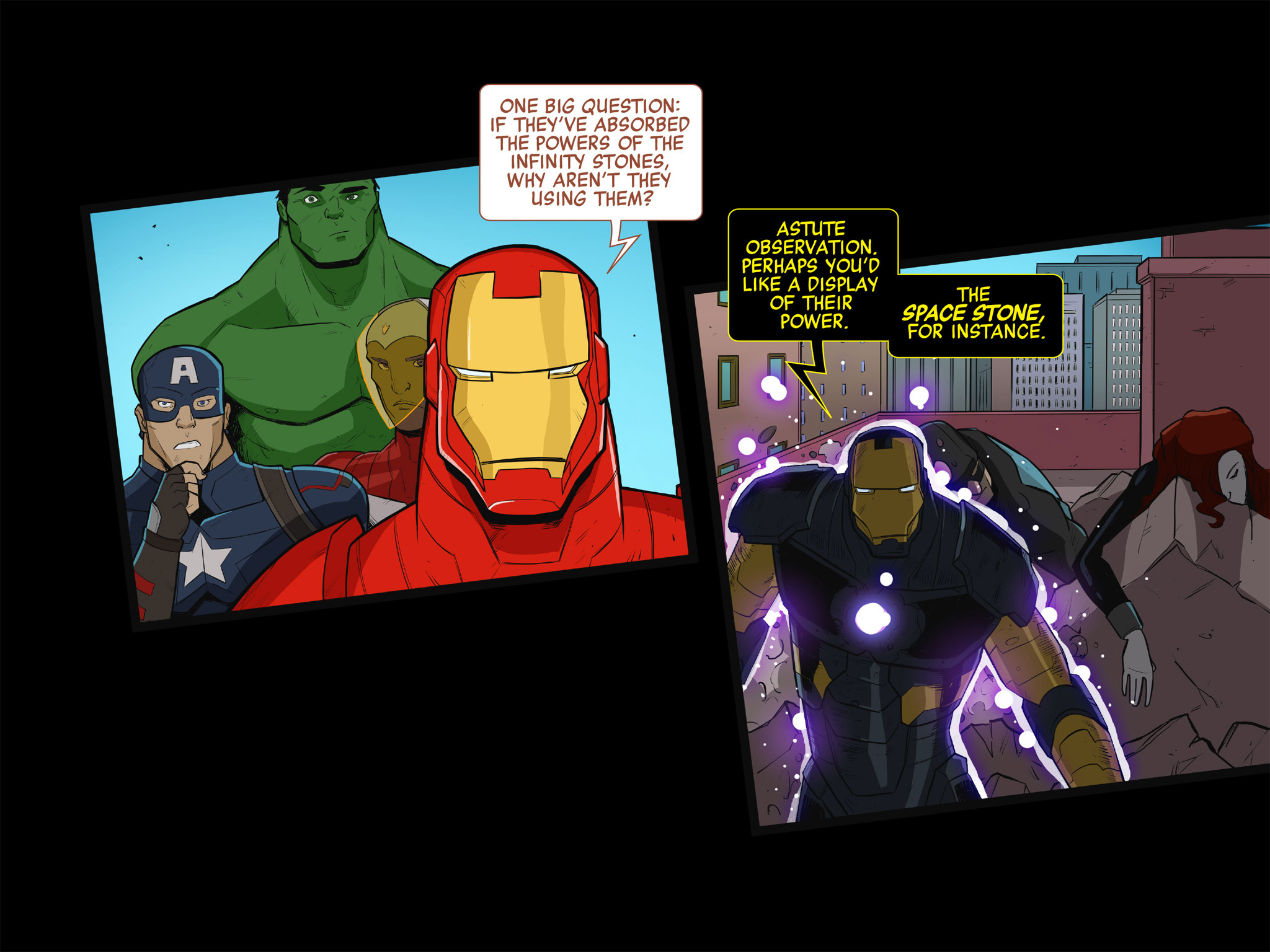 Read online Marvel Universe Avengers Infinite Comic comic -  Issue #2 - 43