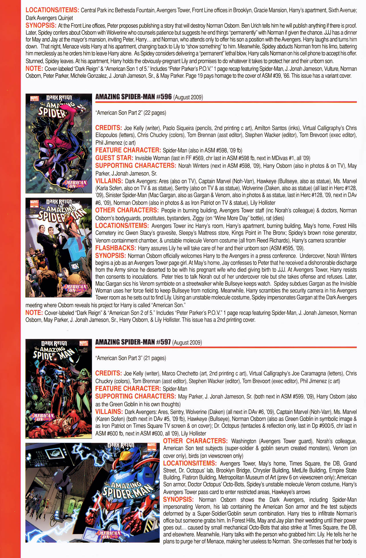 Read online Official Index to the Marvel Universe comic -  Issue #14 - 14
