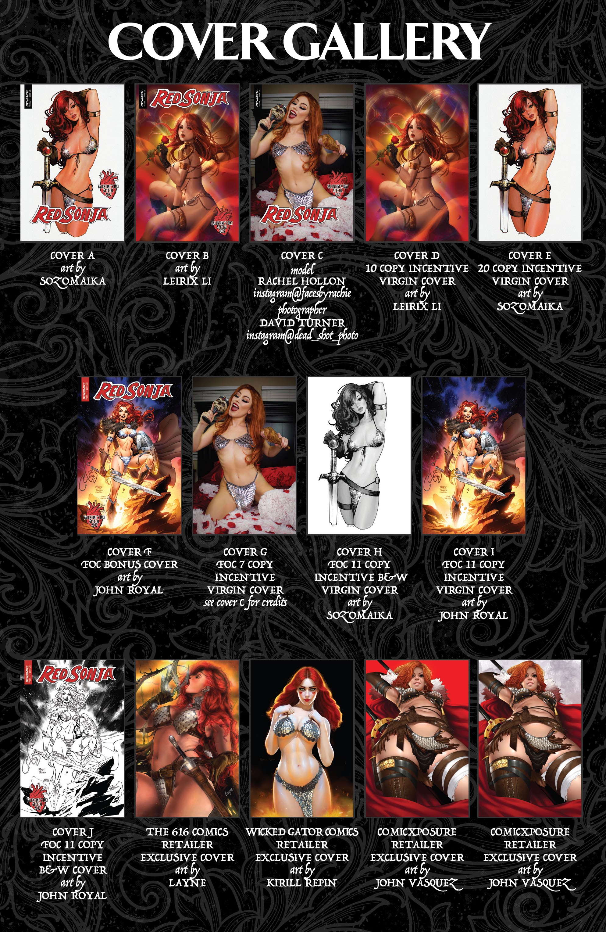 Read online Red Sonja Valentine's Special comic -  Issue # Full - 33