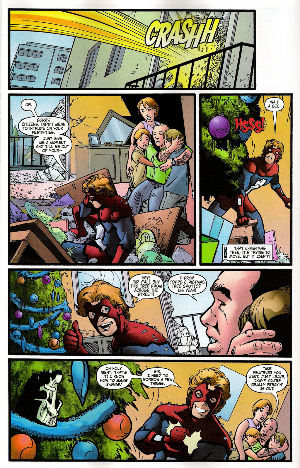 Read online GLX-Mas Special comic -  Issue # Full - 18