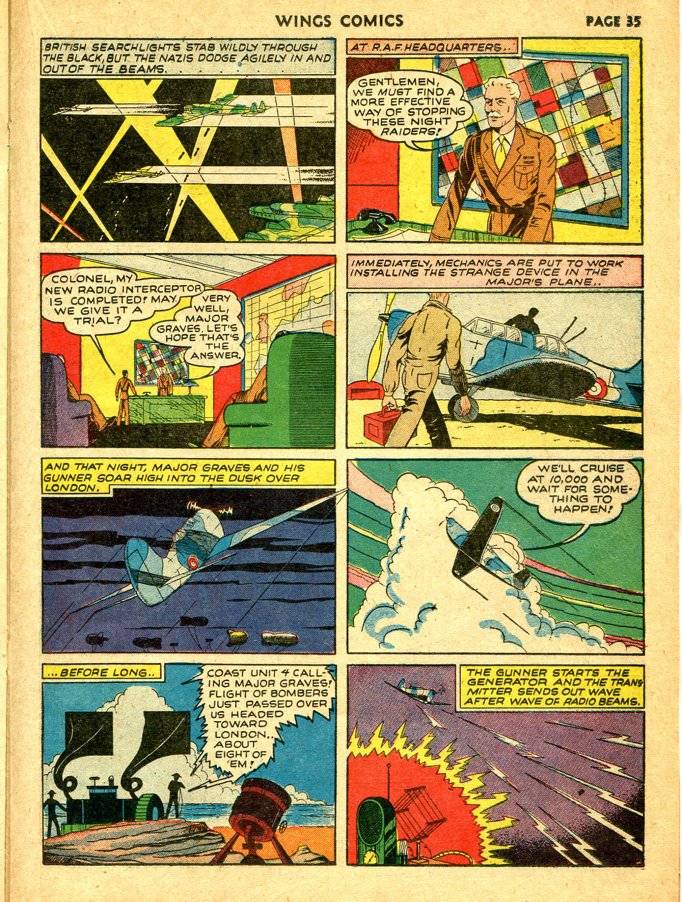 Read online Wings Comics comic -  Issue #7 - 37