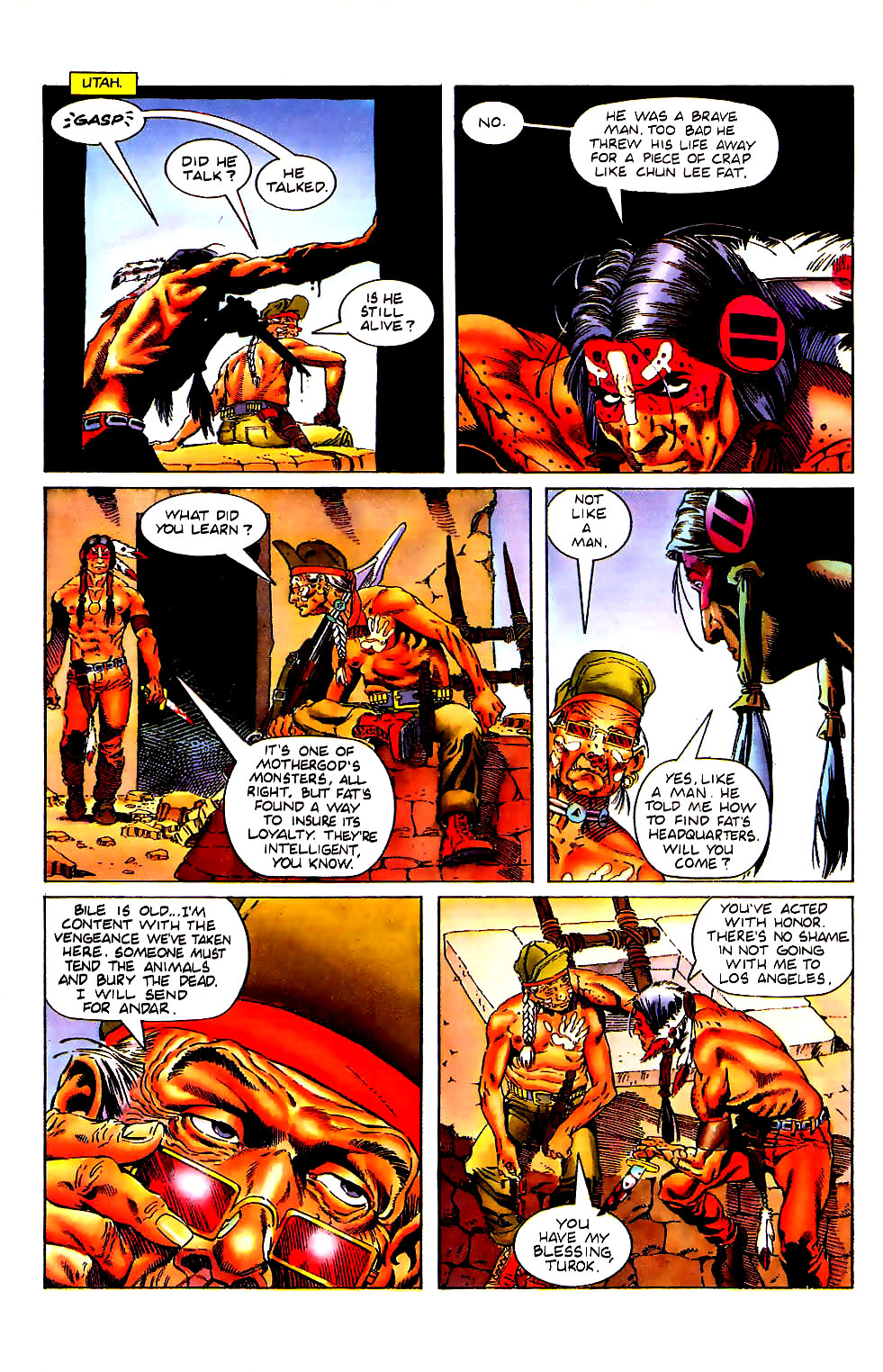 Read online Turok, Dinosaur Hunter (1993) comic -  Issue #11 - 8