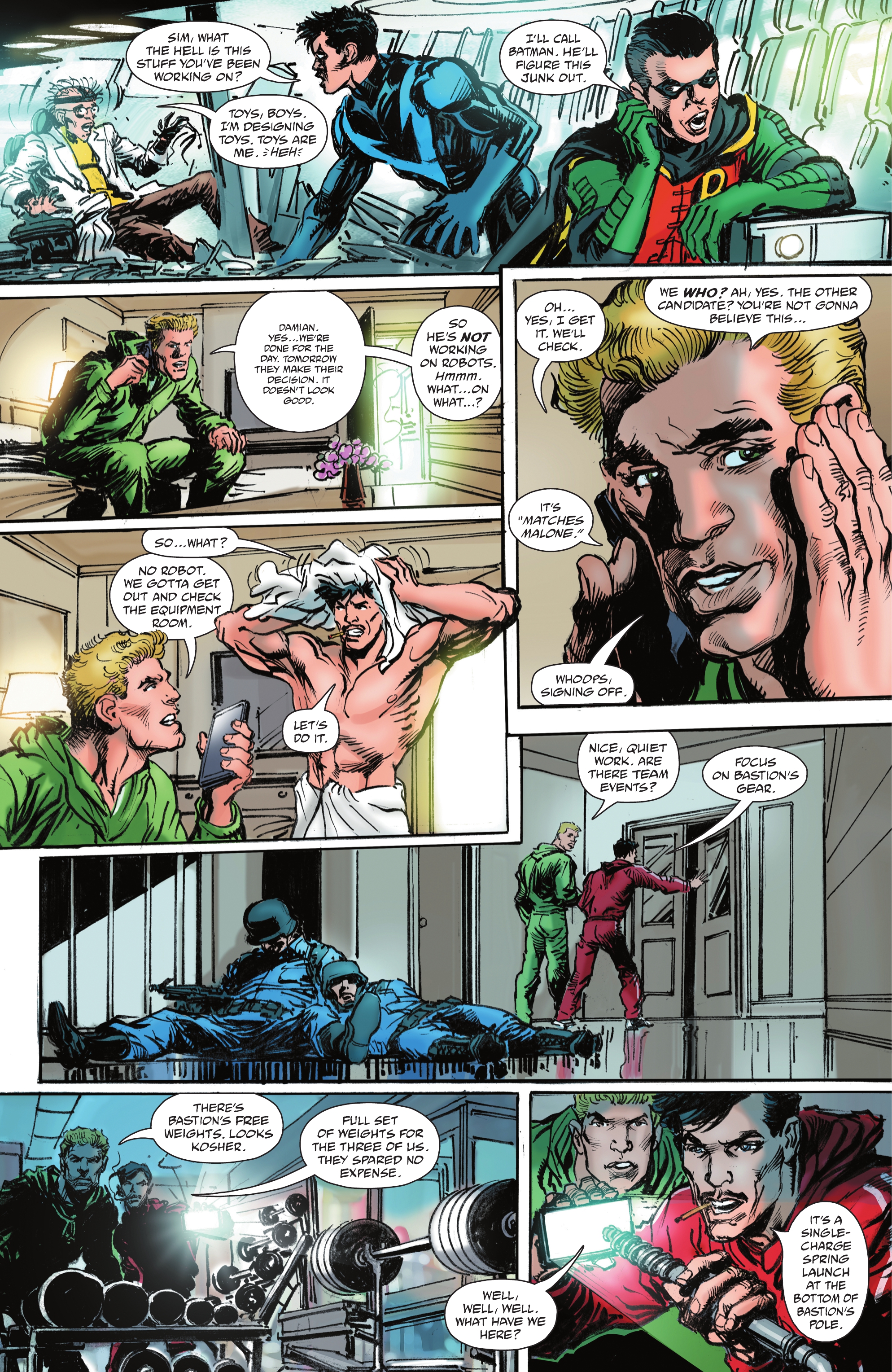 Read online Batman Vs. Ra's al Ghul comic -  Issue #5 - 18