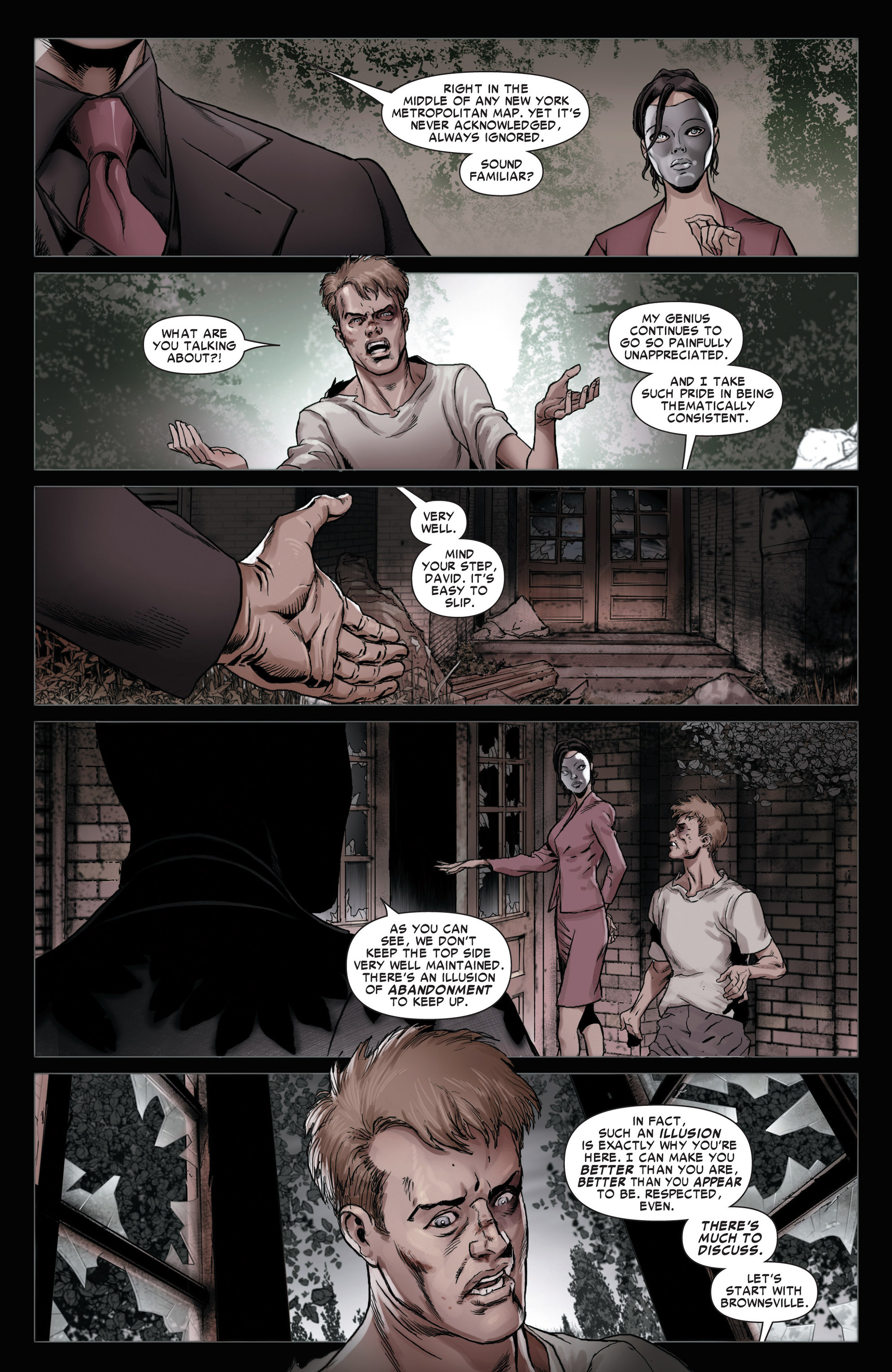 Read online Morbius: The Living Vampire comic -  Issue #4 - 5