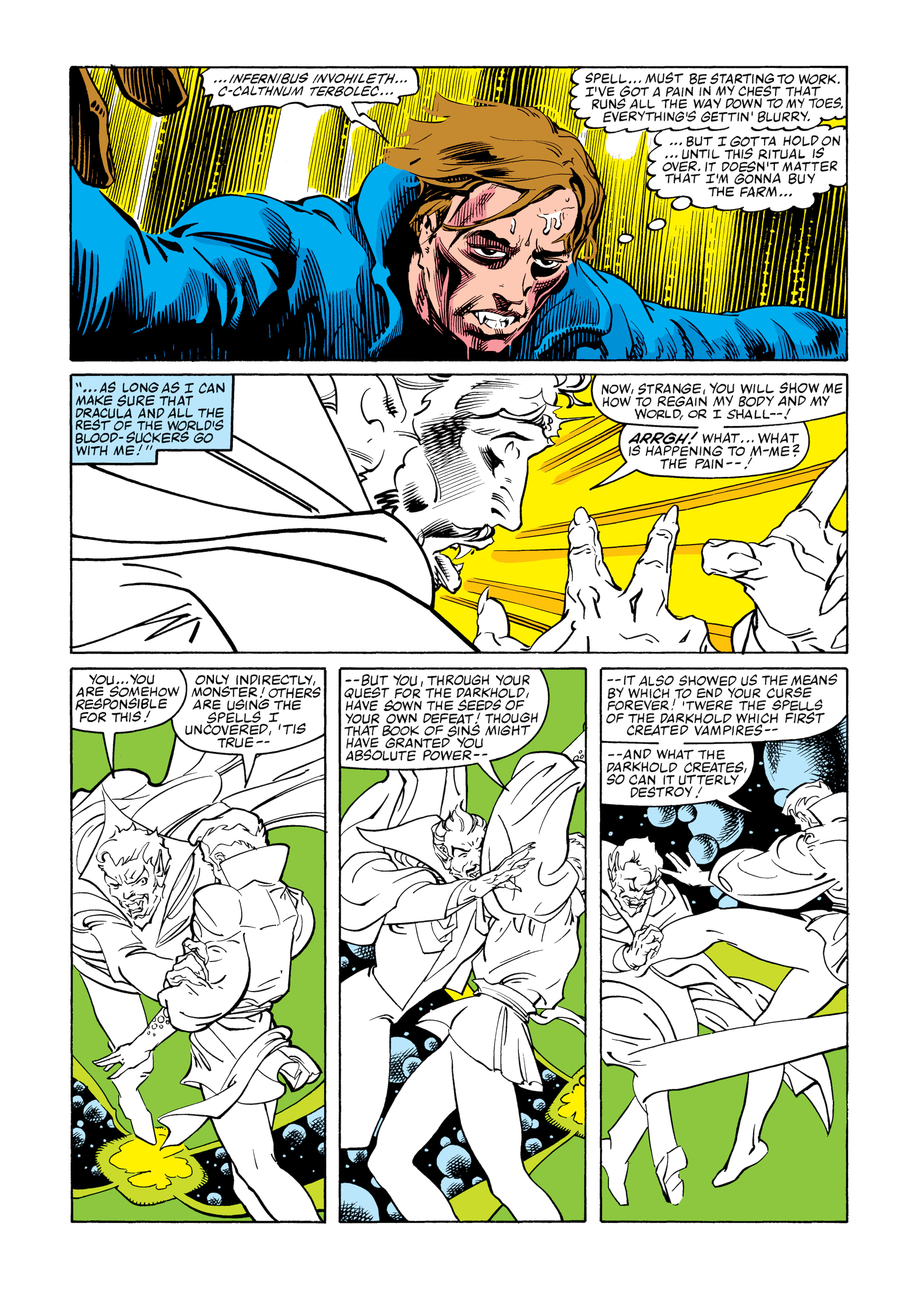 Read online Marvel Masterworks: Doctor Strange comic -  Issue # TPB 10 (Part 2) - 13