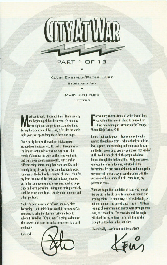 Read online Teenage Mutant Ninja Turtles (1984) comic -  Issue #50 - 2