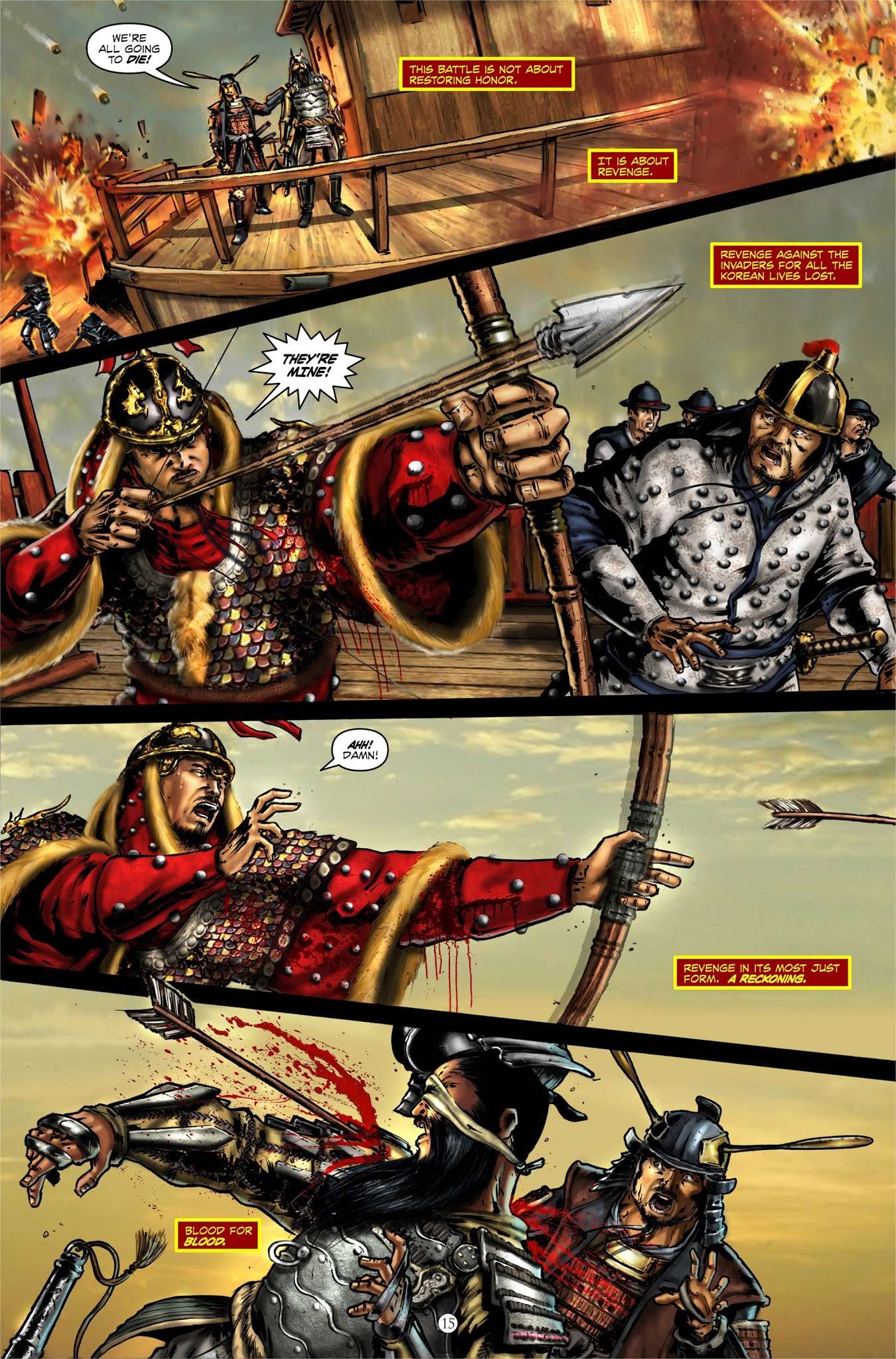 Read online Yi Soon Shin: Warrior and Defender comic -  Issue # TPB (Part 2) - 9