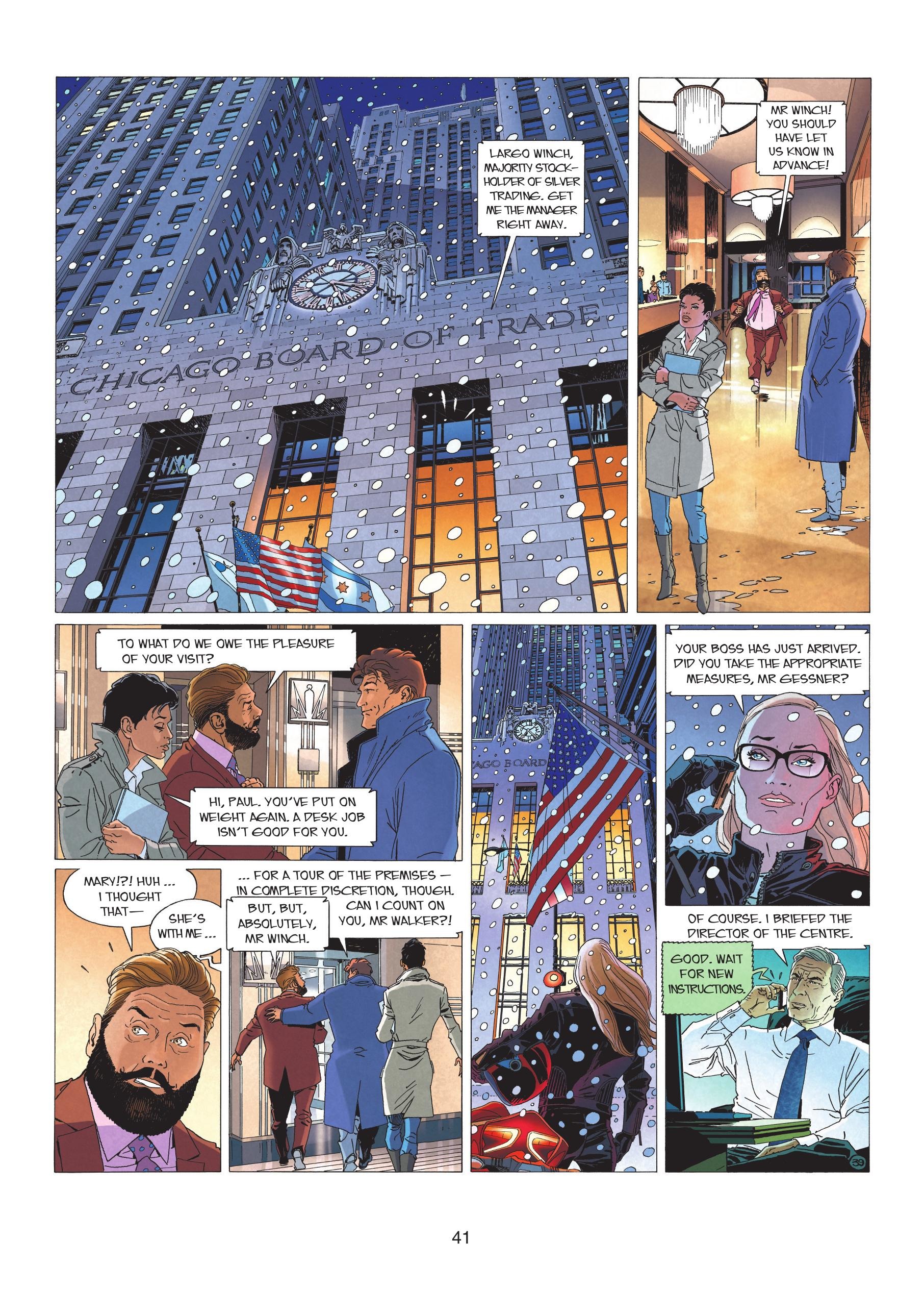 Read online Largo Winch comic -  Issue # TPB 17 - 43