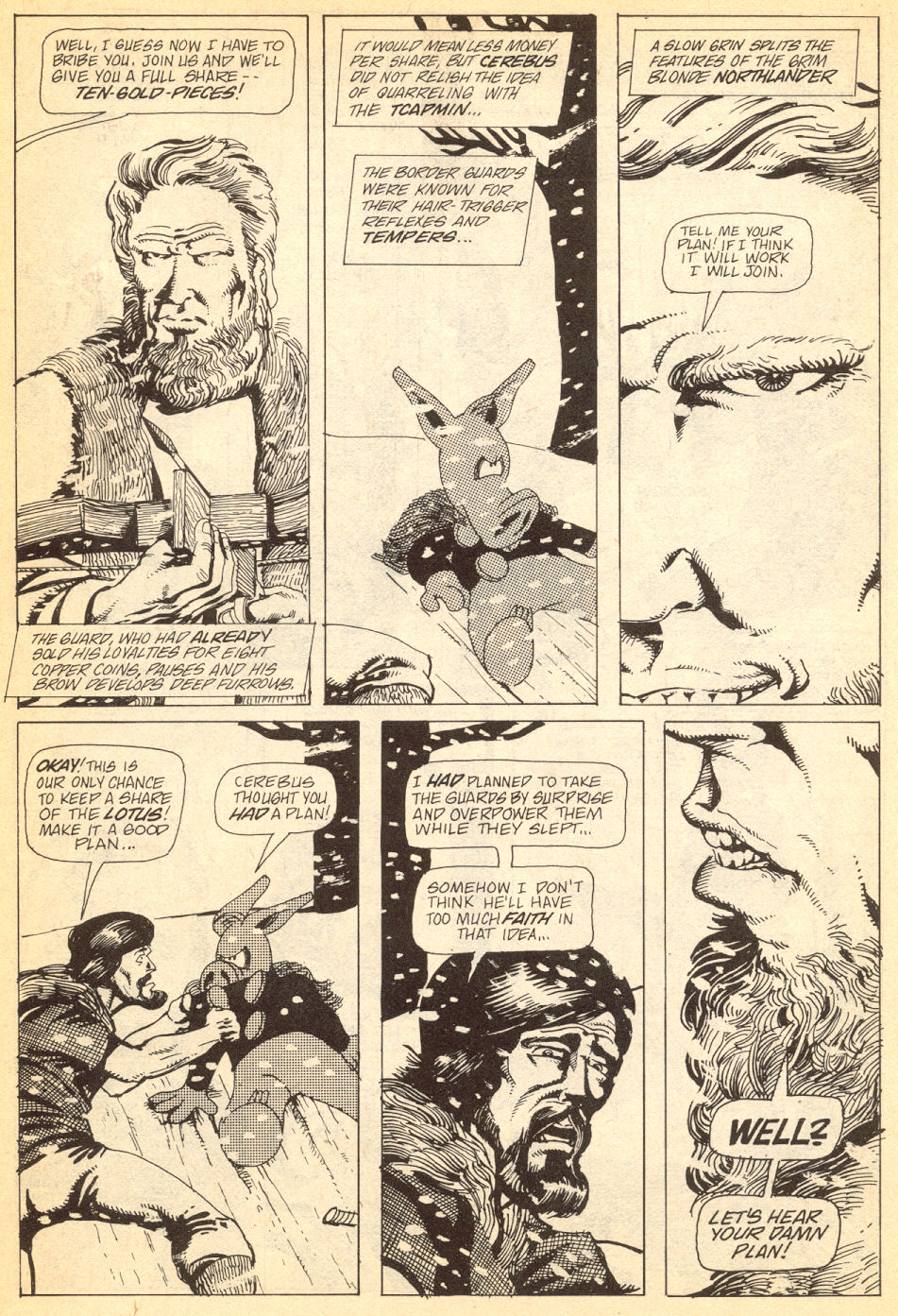 Read online Cerebus comic -  Issue #10 - 16