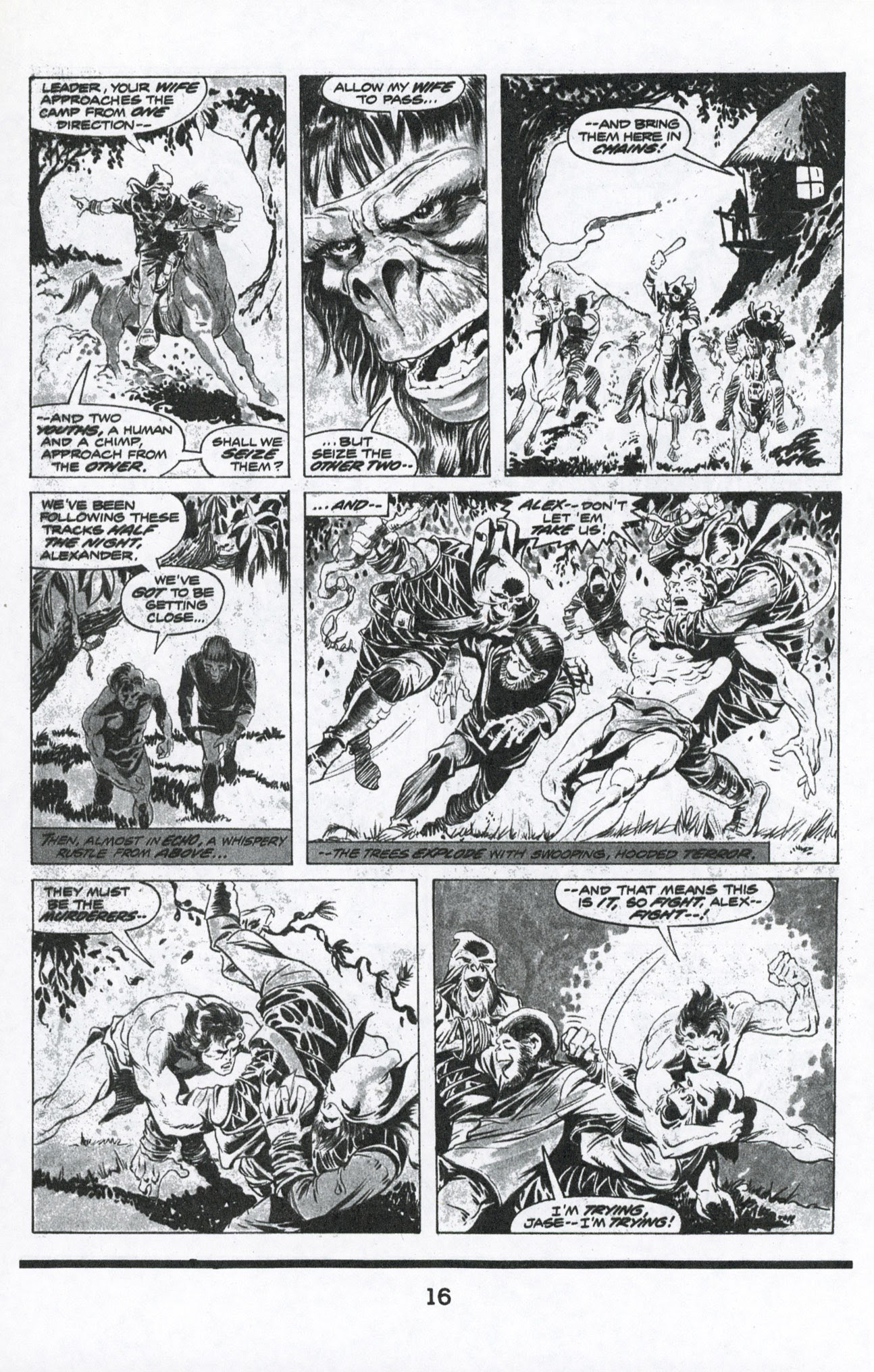 Read online Terror on the Planet of the Apes comic -  Issue #1 - 20