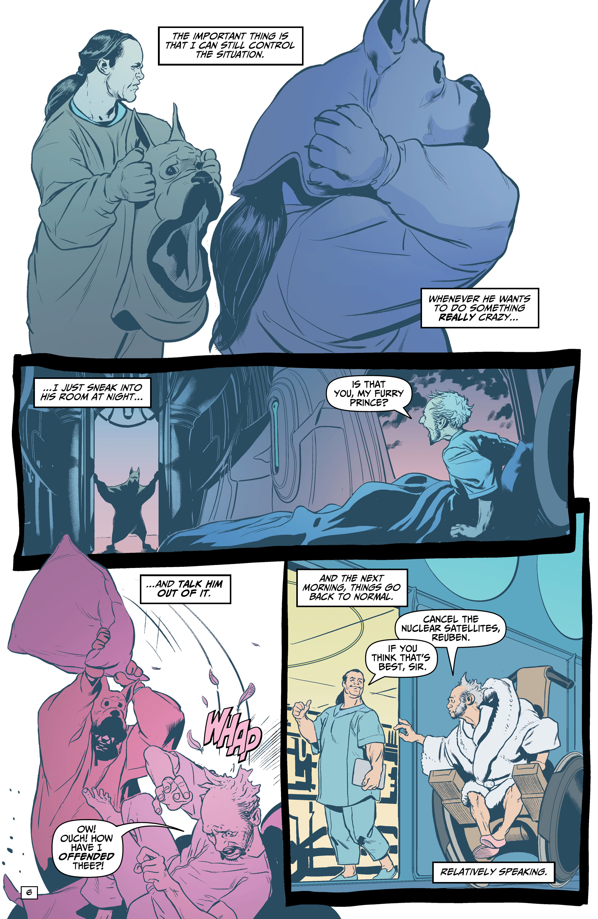 Read online Billionaire Island: Cult of Dogs comic -  Issue #6 - 8