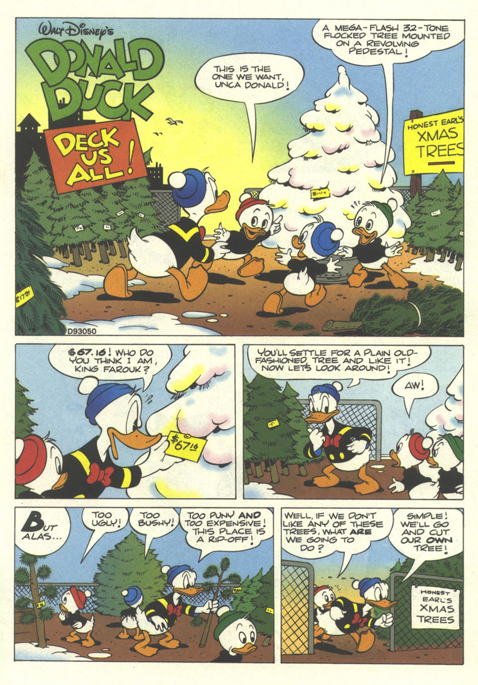 Read online Walt Disney's Comics and Stories comic -  Issue #595 - 2