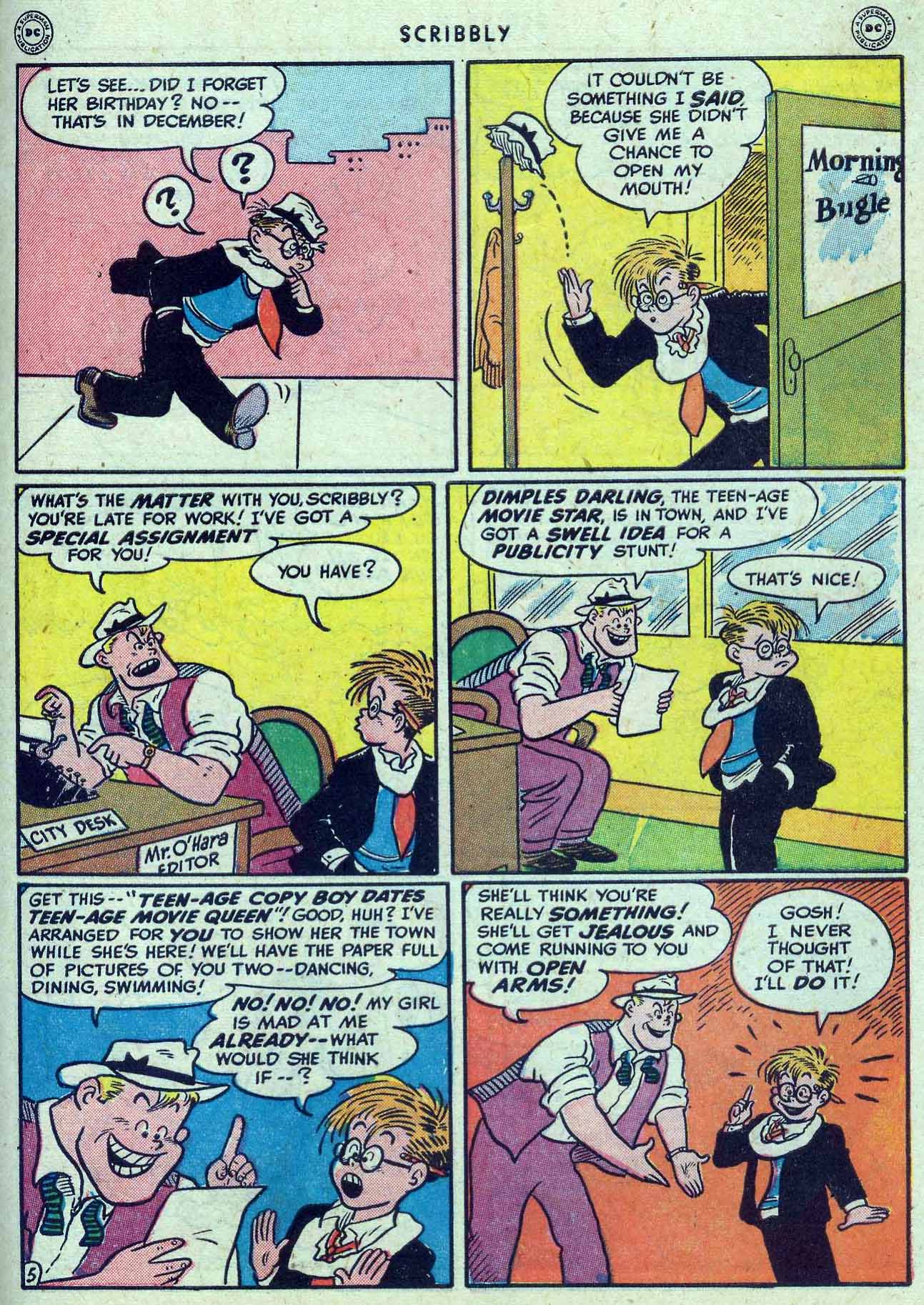 Read online Scribbly comic -  Issue #7 - 41