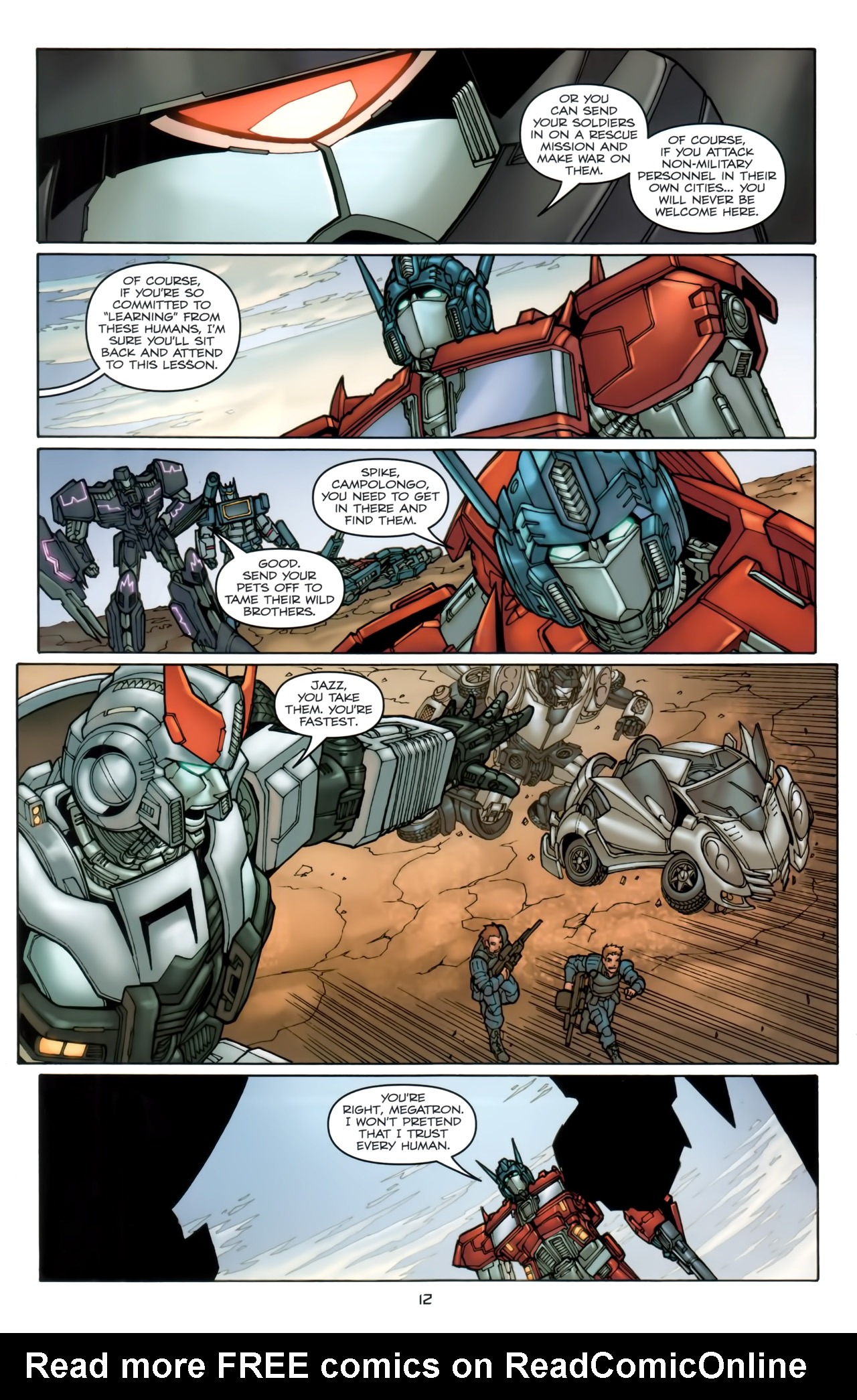 Read online The Transformers (2009) comic -  Issue #17 - 16