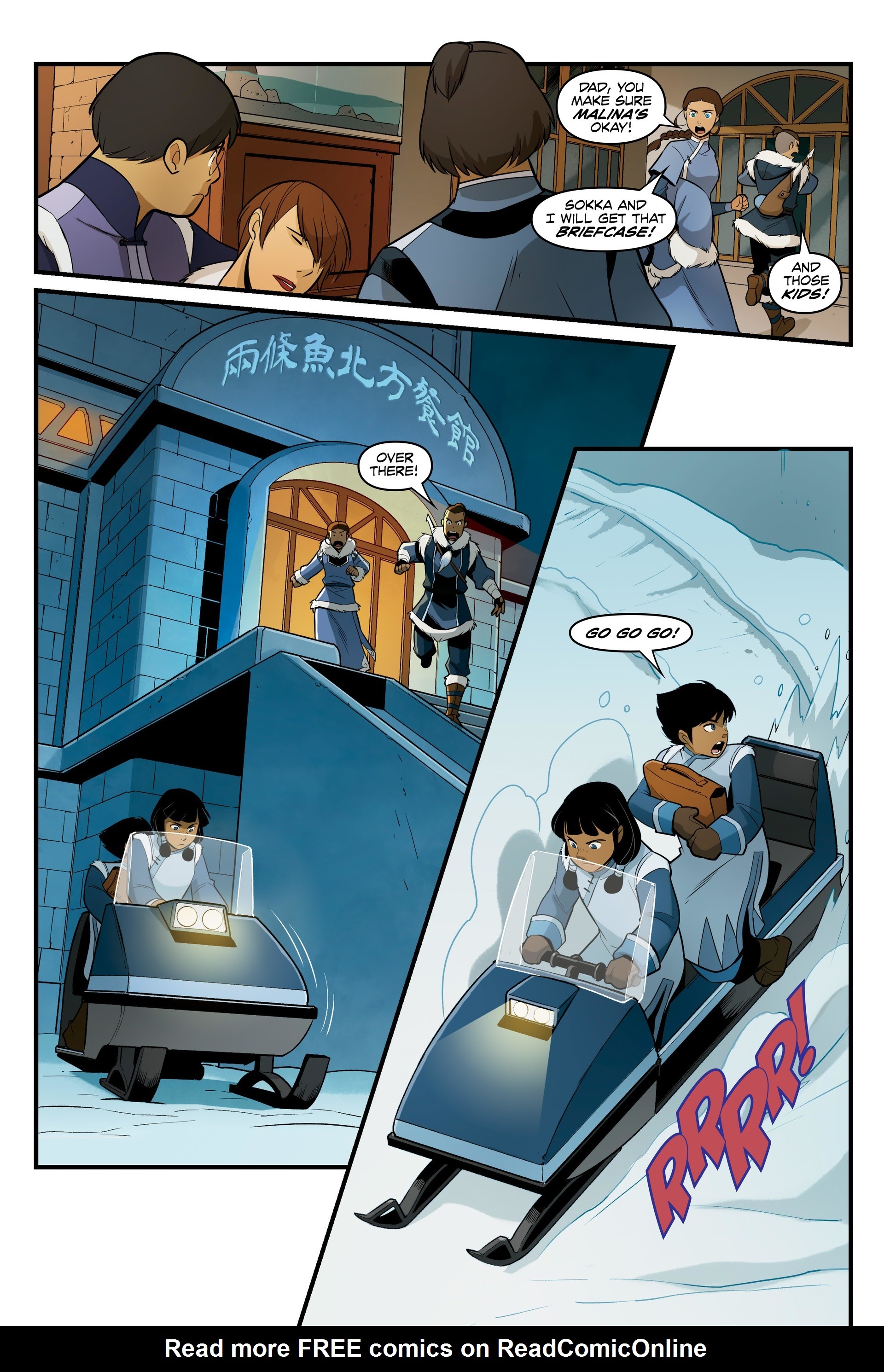 Read online Avatar: The Last Airbender--North and South Omnibus comic -  Issue # TPB (Part 1) - 38