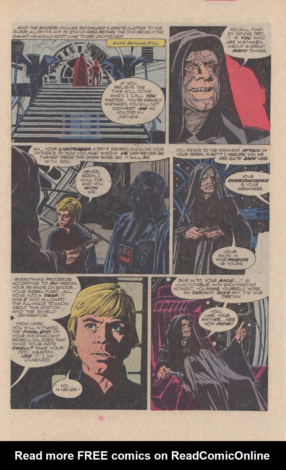 Read online Star Wars: Return of the Jedi comic -  Issue #4 - 6
