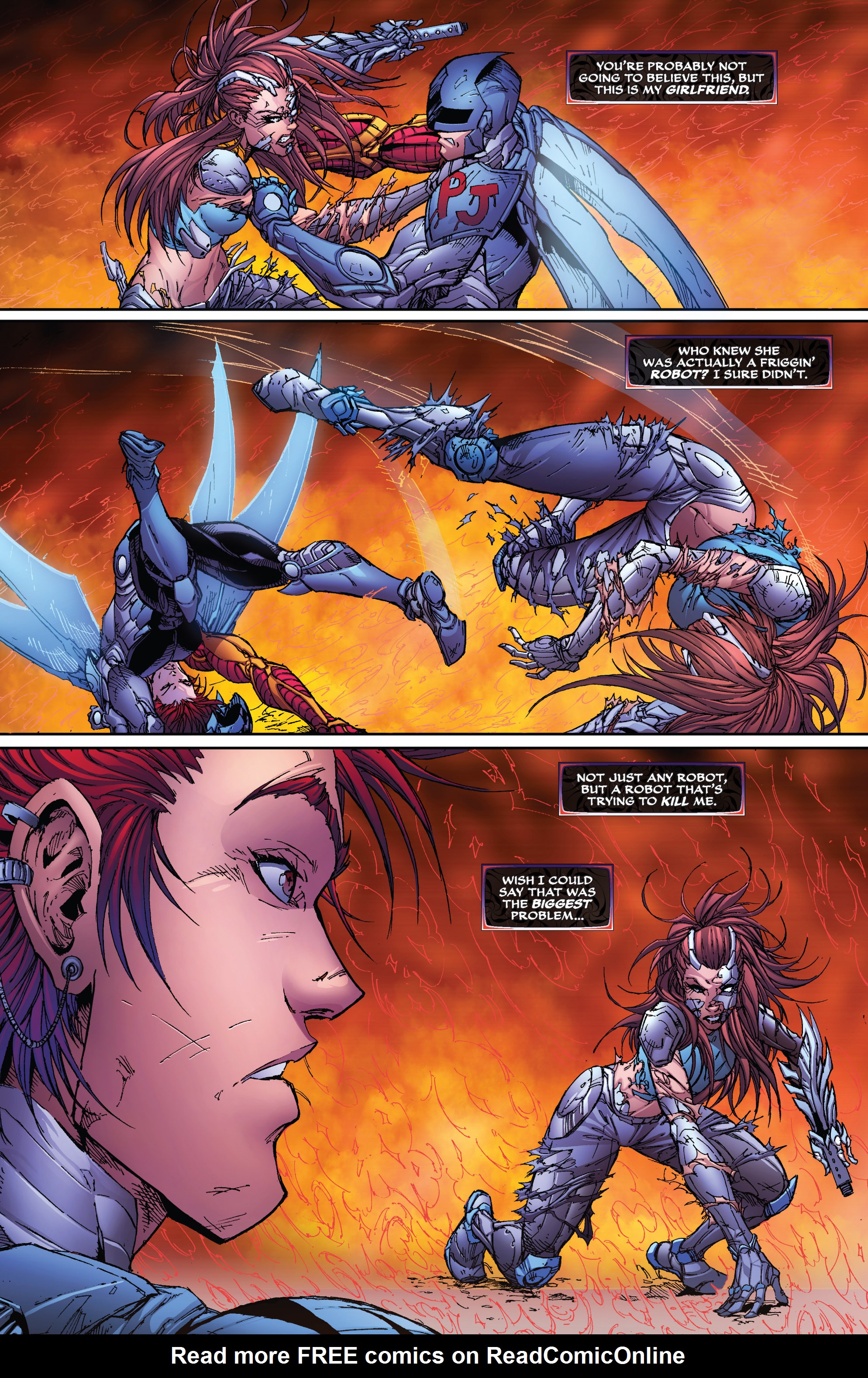 Read online Michael Turner's Soulfire (2013) comic -  Issue #8 - 4