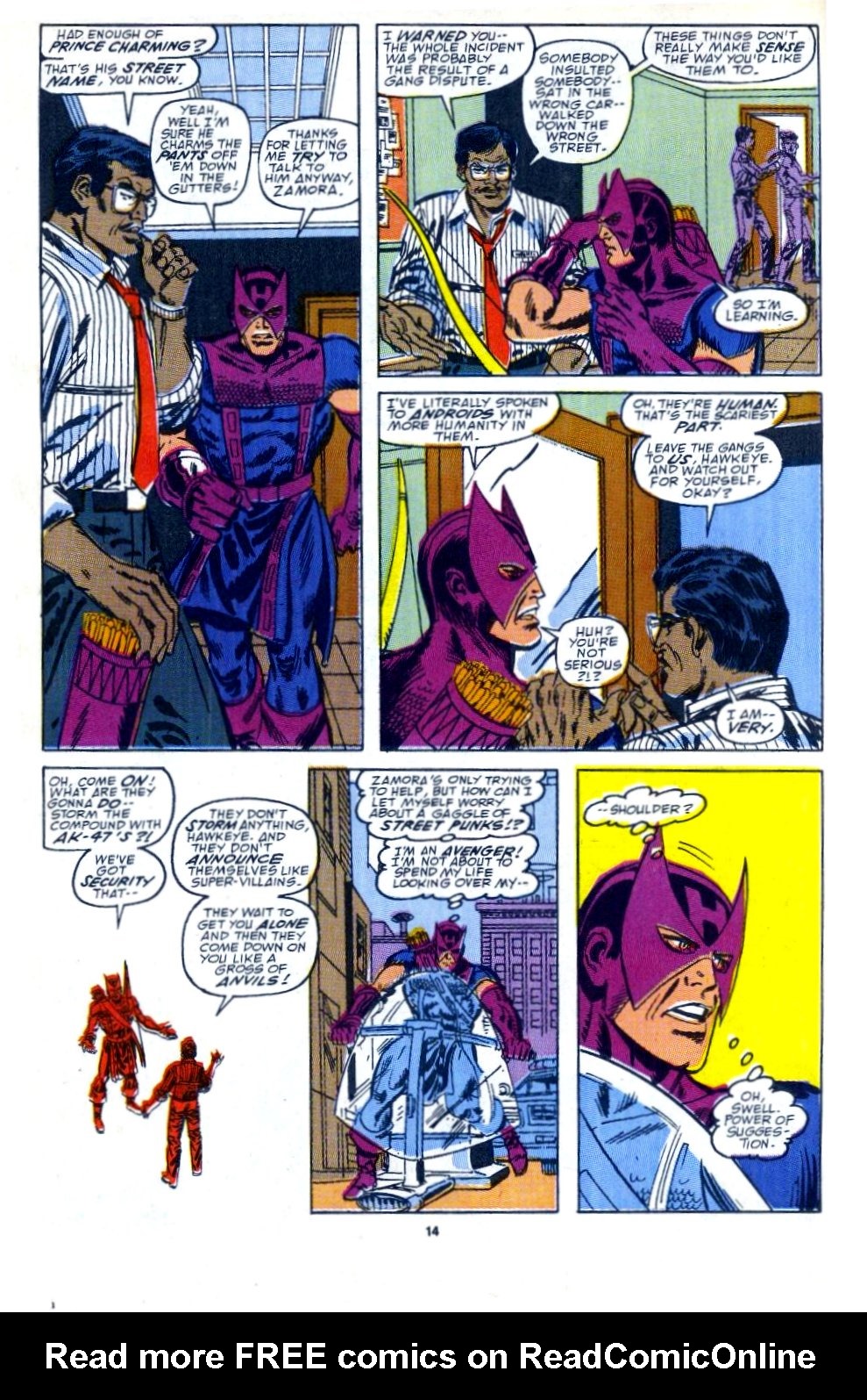 Read online Avengers Spotlight comic -  Issue #30 - 13