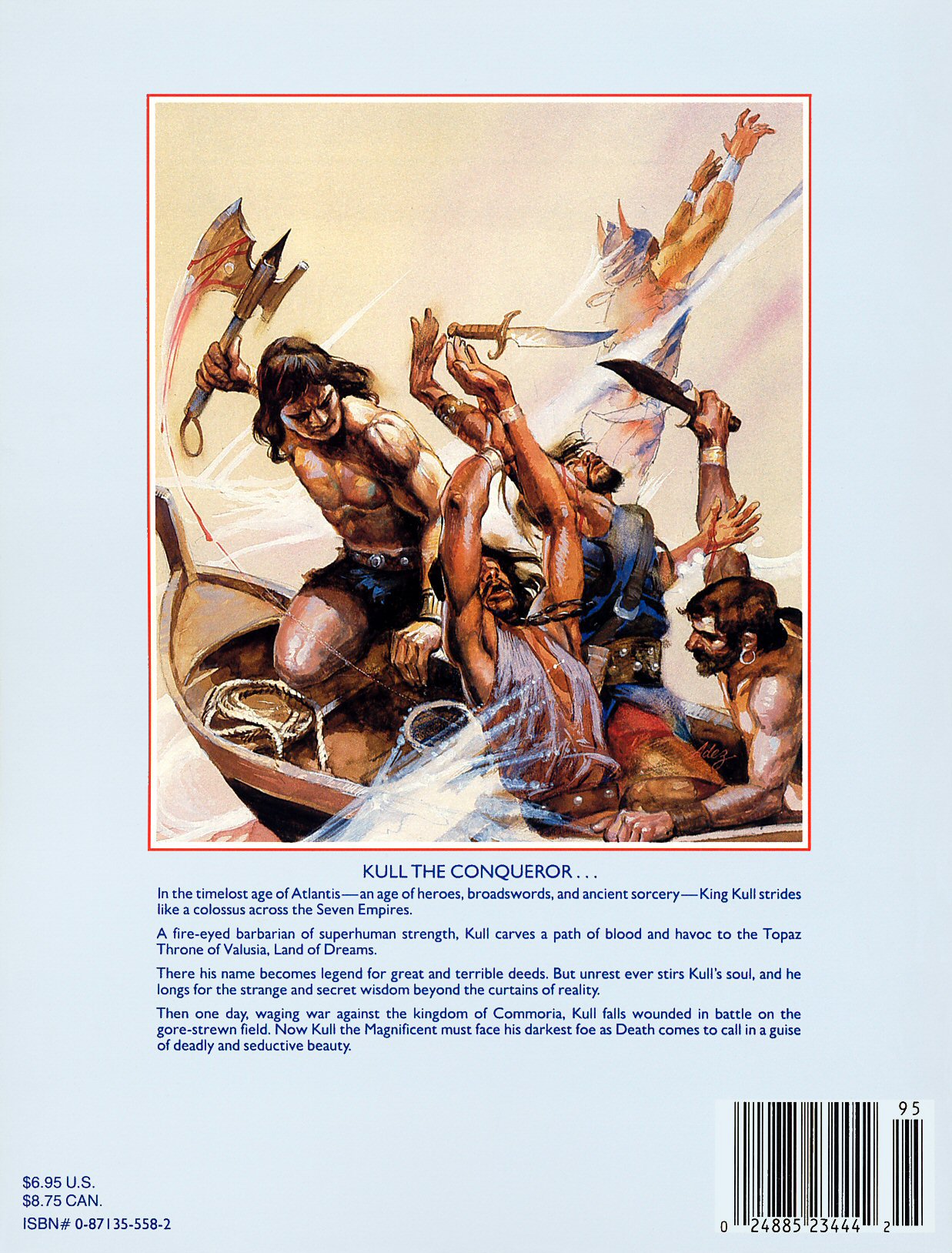 Read online Marvel Graphic Novel comic -  Issue #47 - Kull - The Vale Of Shadow - 64