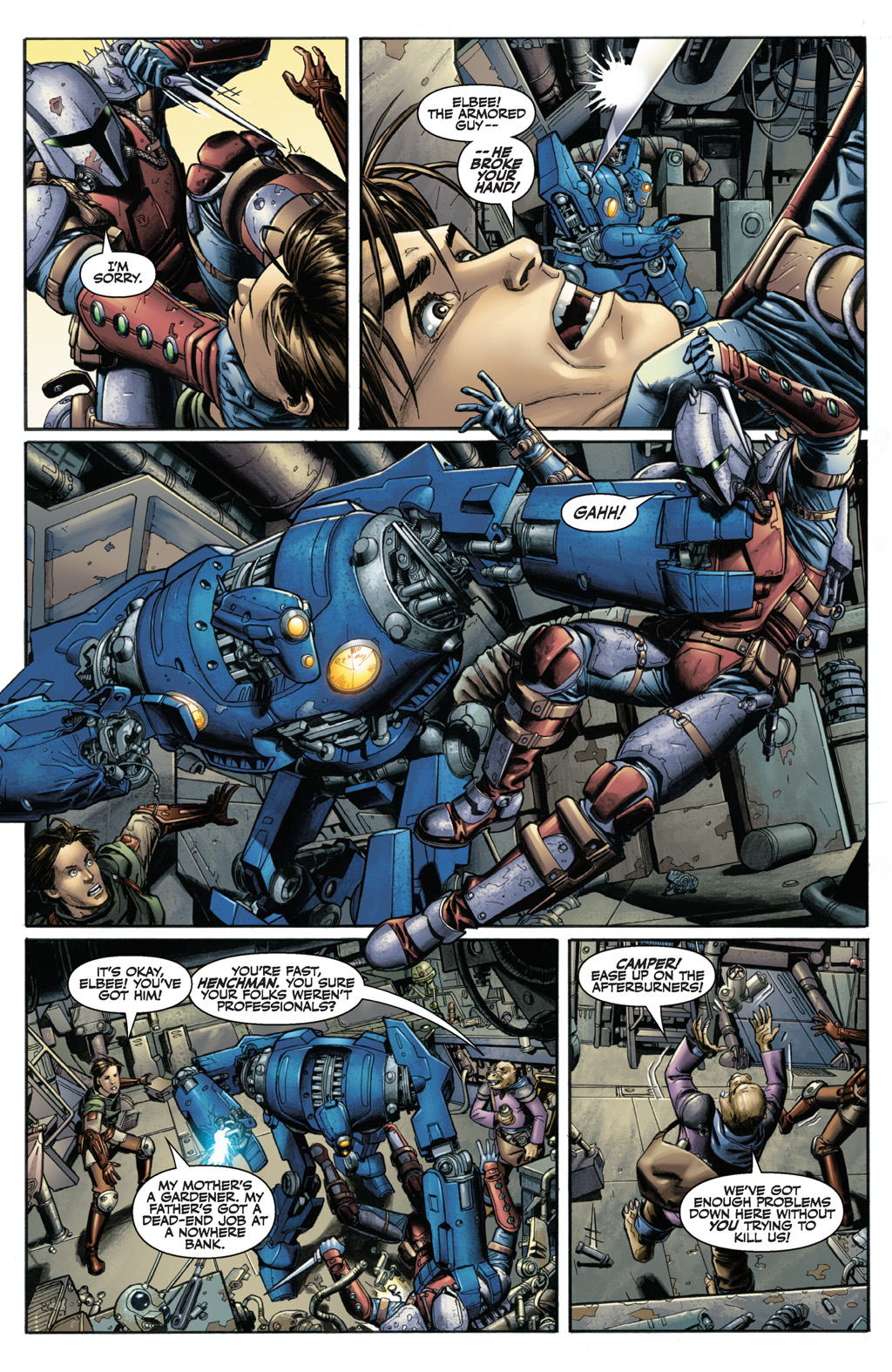 Read online Star Wars: Knights Of The Old Republic comic -  Issue #8 - 8