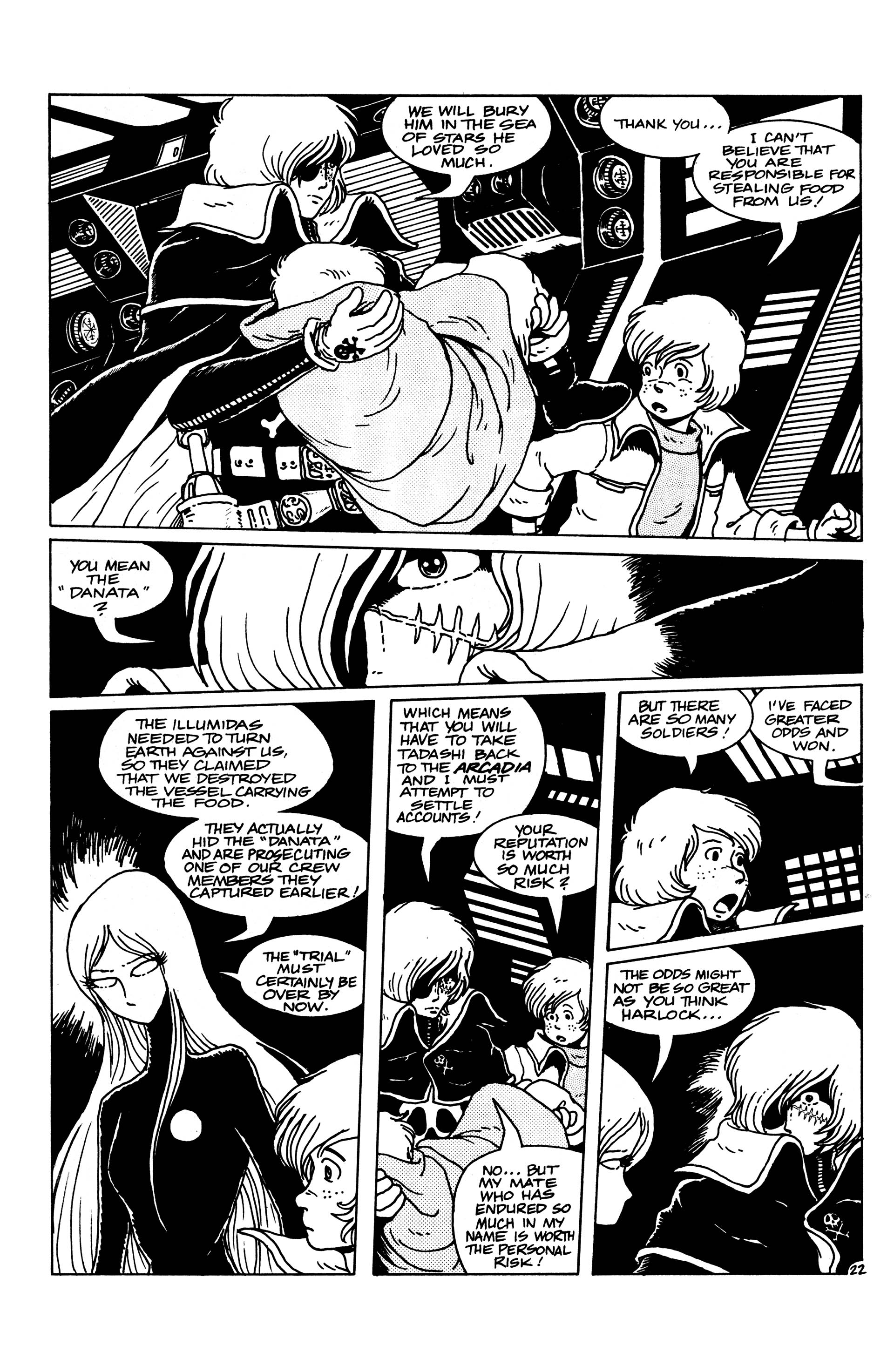 Read online Captain Harlock comic -  Issue #1 - 25