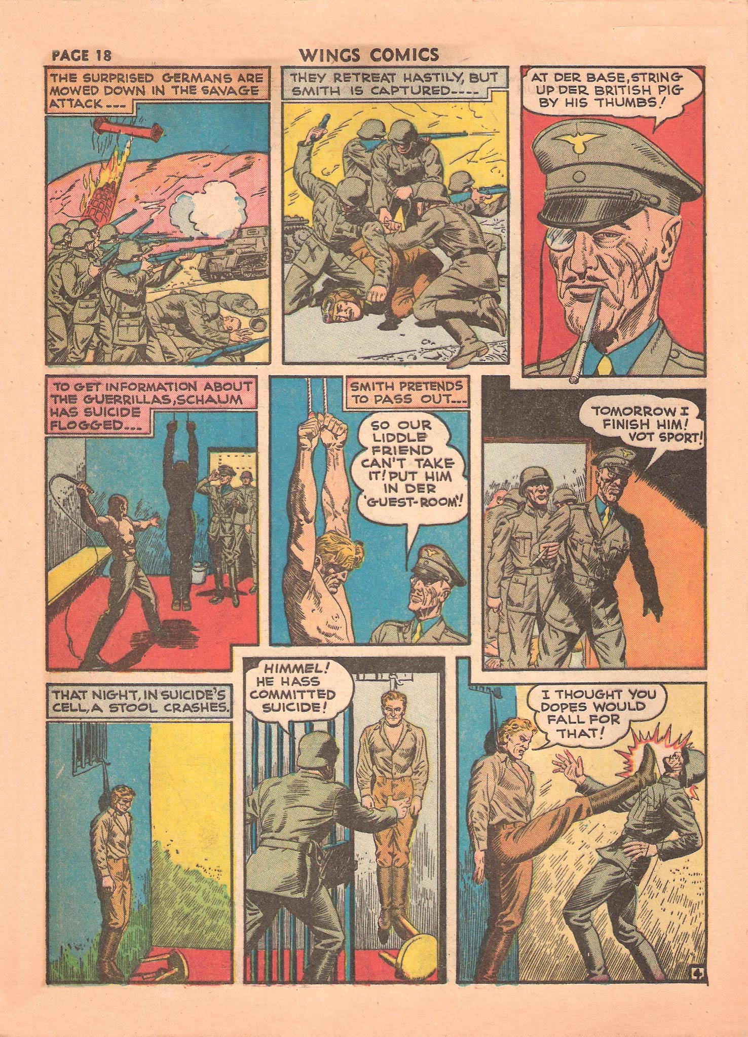 Read online Wings Comics comic -  Issue #17 - 20