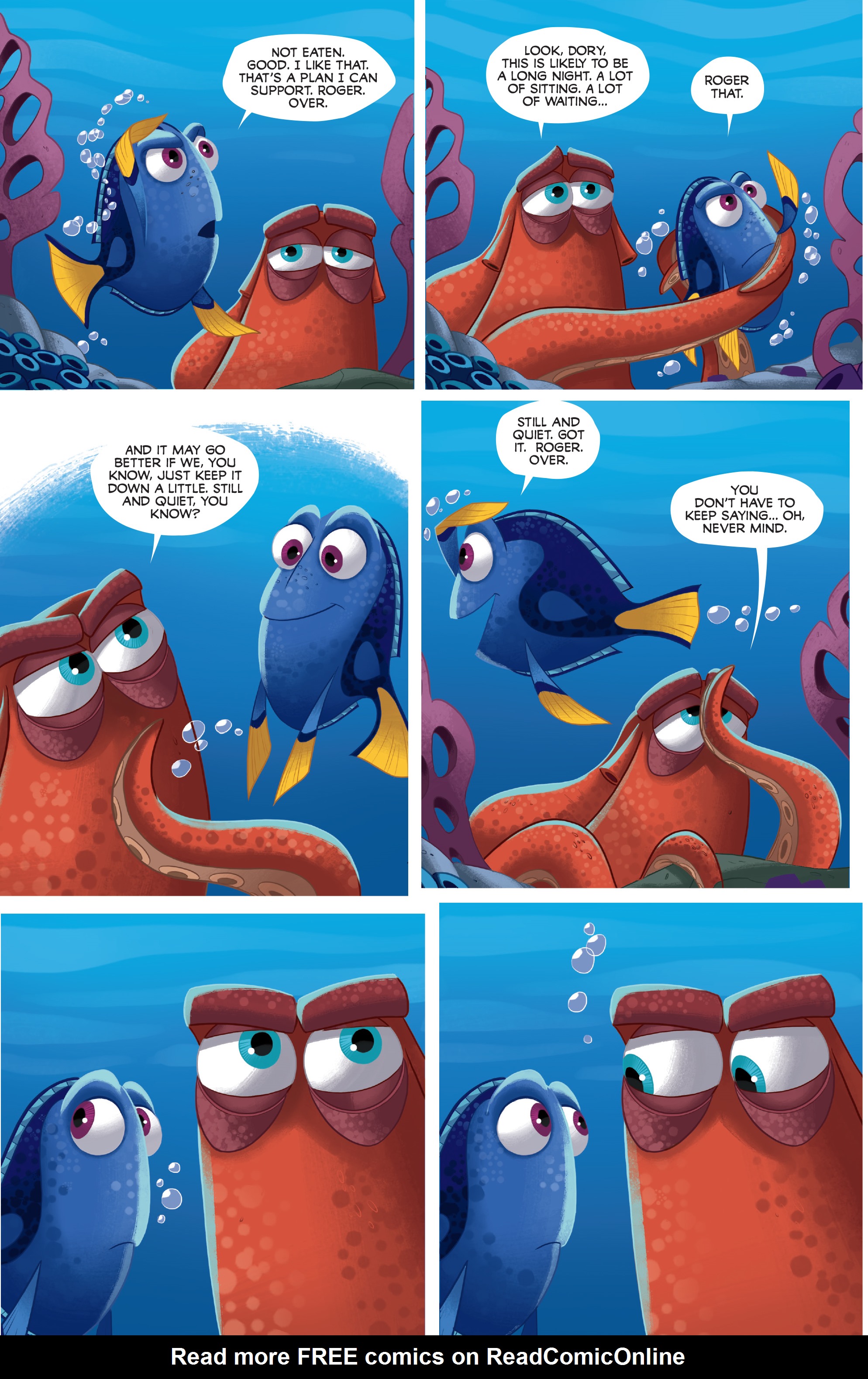Read online Disney Pixar Finding Dory comic -  Issue #1 - 7