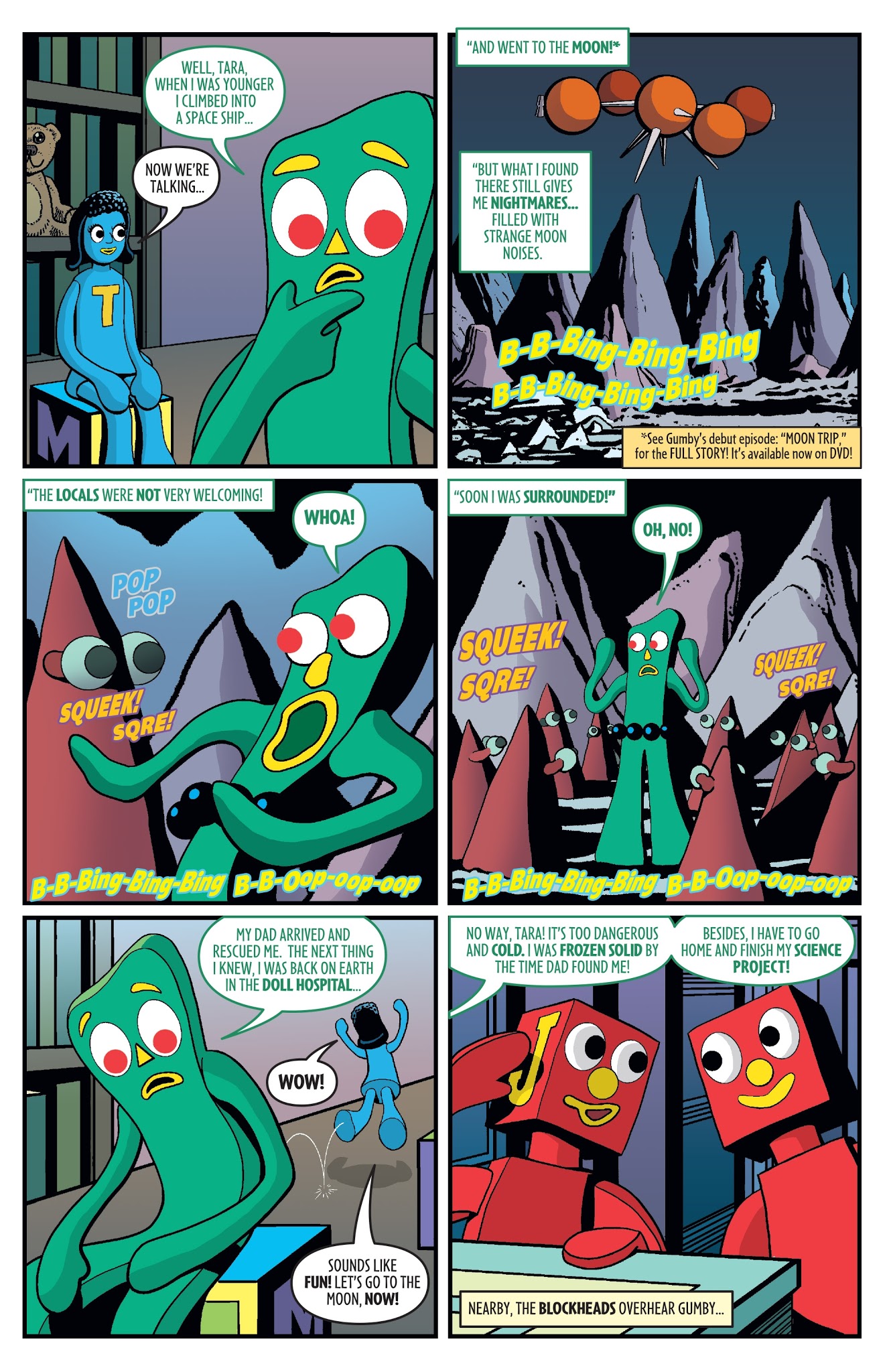 Read online Gumby comic -  Issue #1 - 5