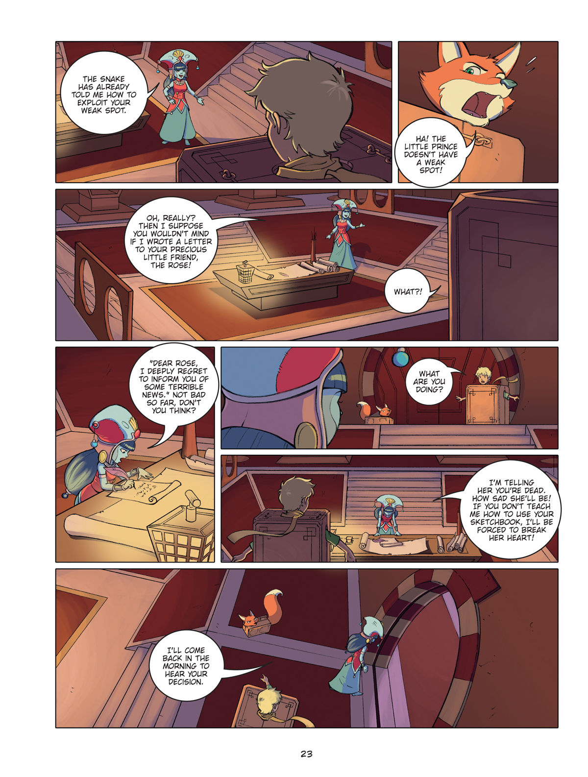 Read online The Little Prince comic -  Issue #21 - 27