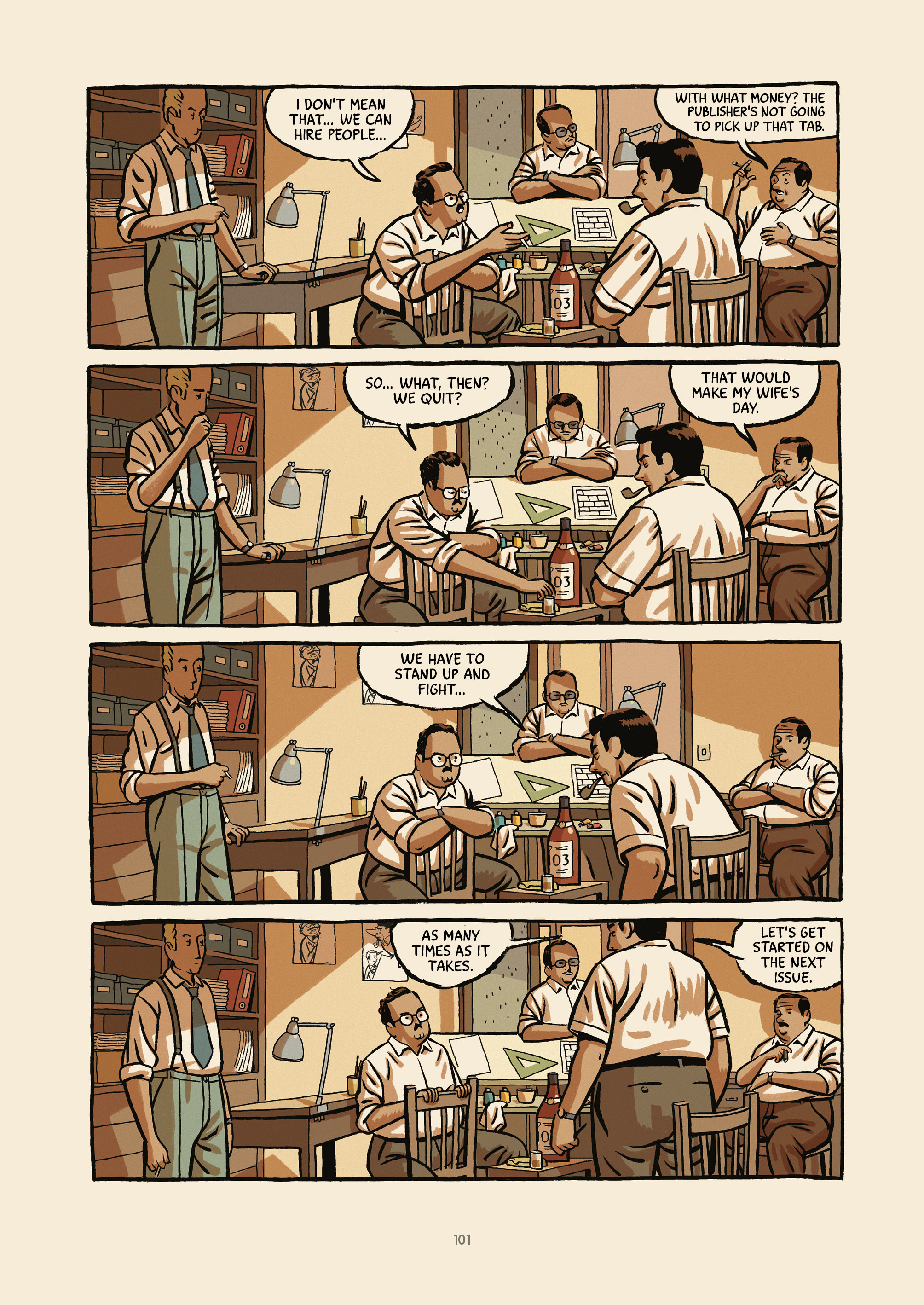 Read online The Winter of the Cartoonist comic -  Issue # TPB - 102