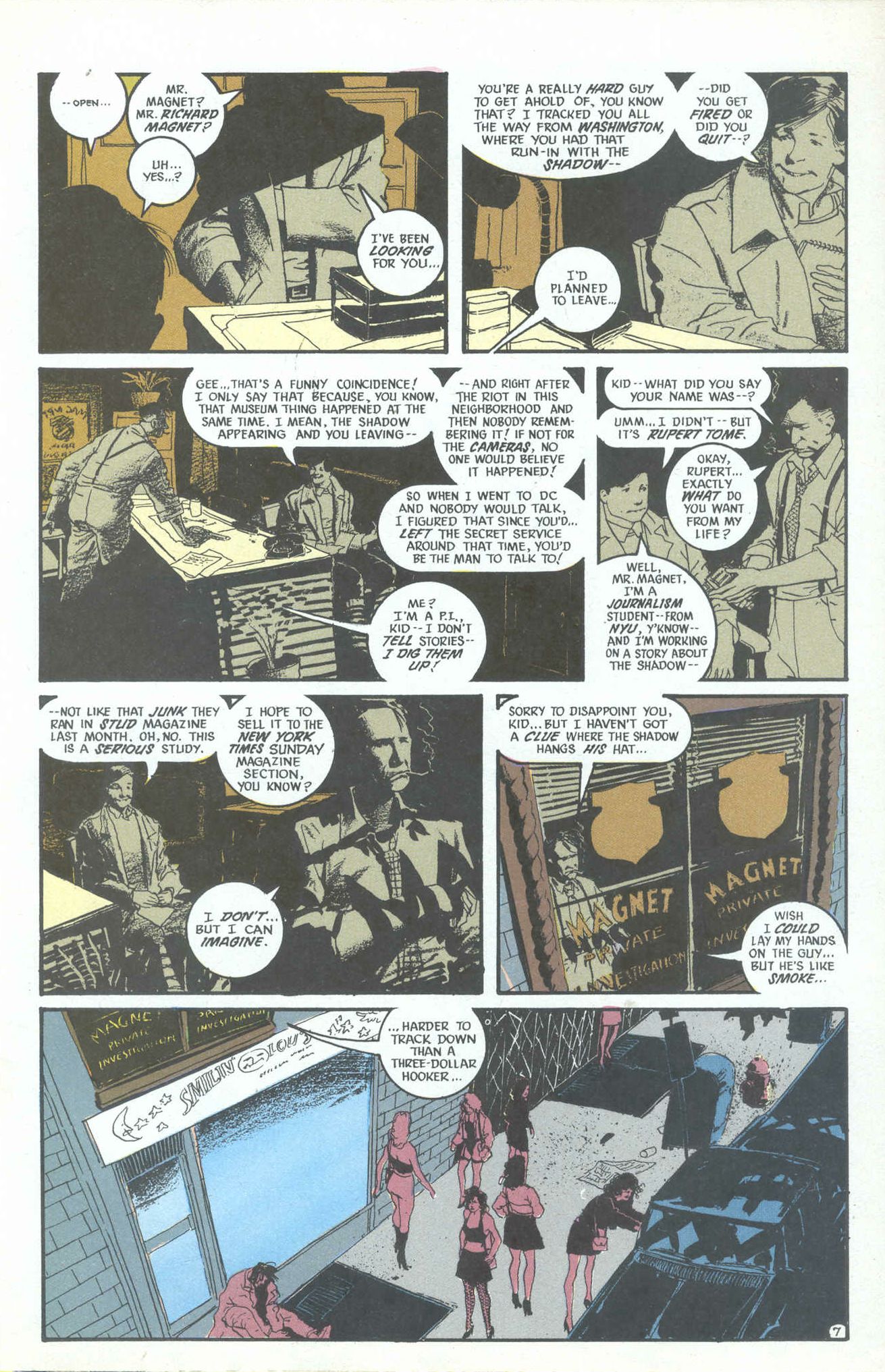 Read online The Shadow (1987) comic -  Issue #8 - 9