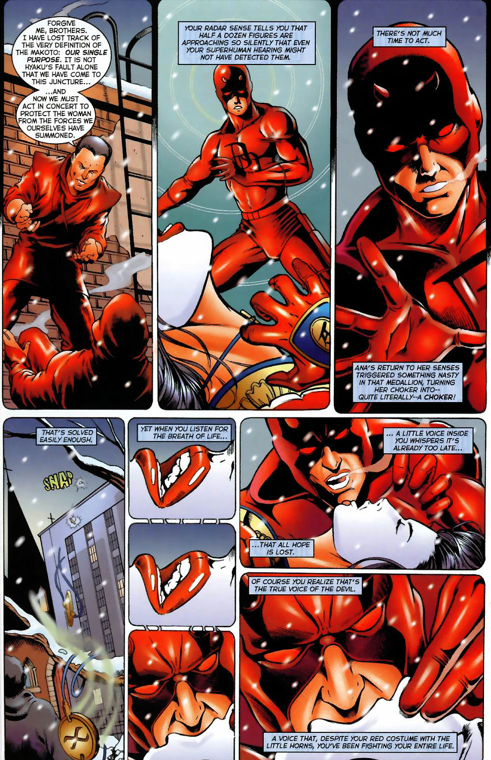 Read online Shi/Daredevil: Honor Thy Mother comic -  Issue # Full - 8