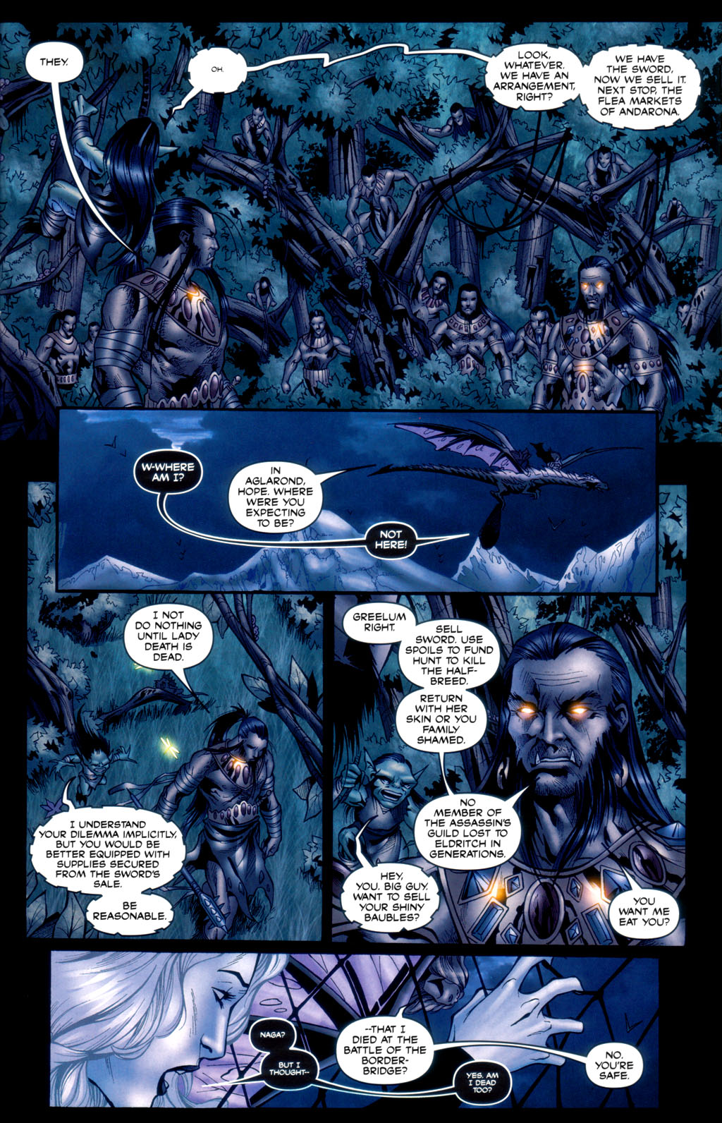 Read online Brian Pulido's Medieval Lady Death comic -  Issue #6 - 8