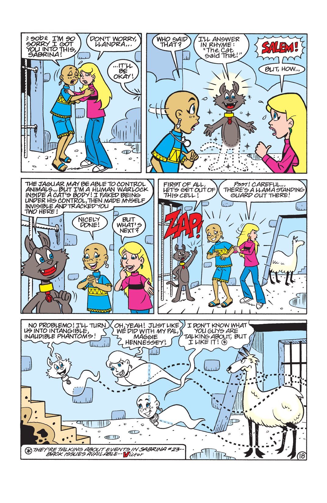 Read online Sabrina the Teenage Witch (2000) comic -  Issue #30 - 20