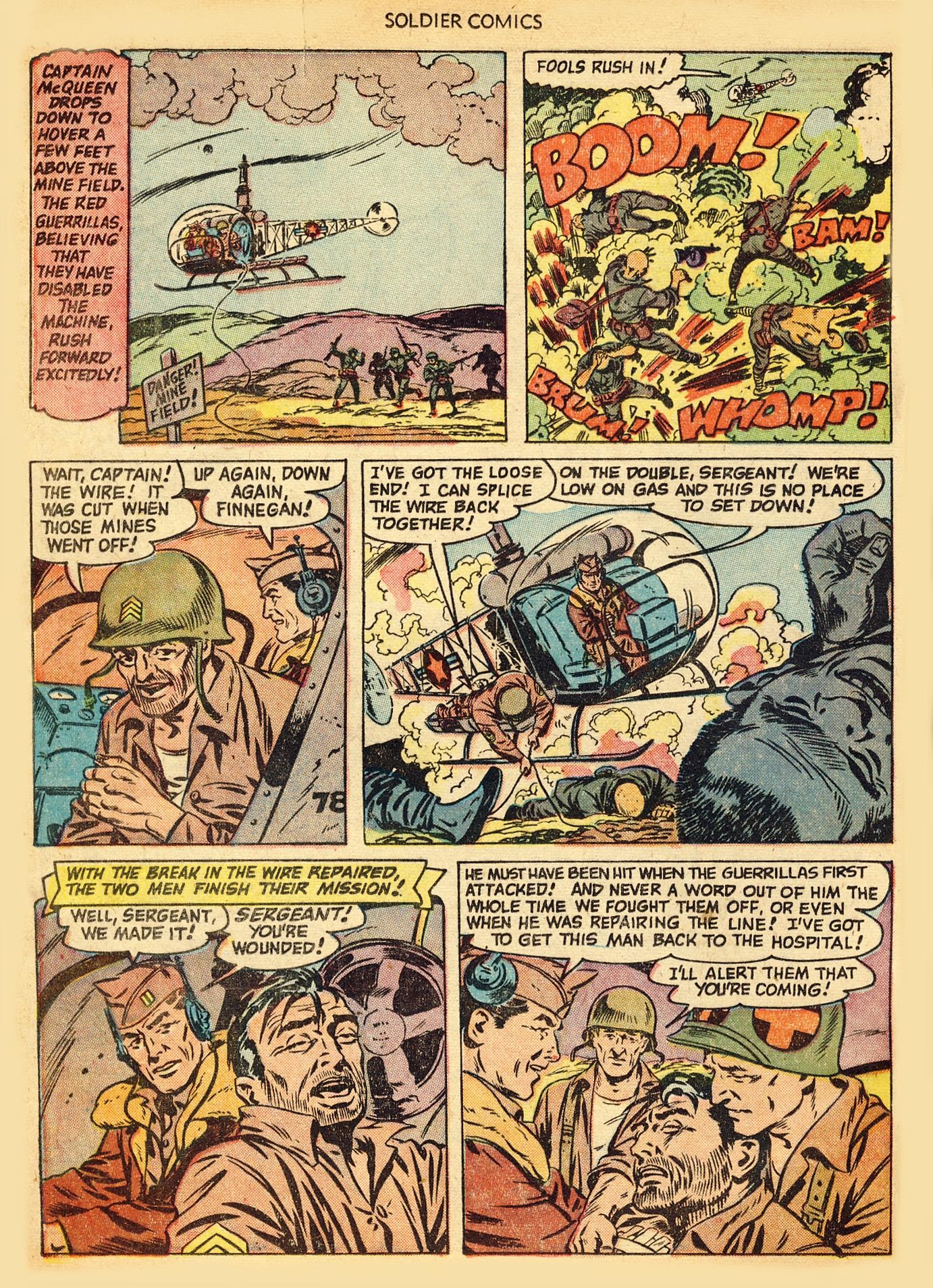 Read online Soldier Comics comic -  Issue #1 - 21