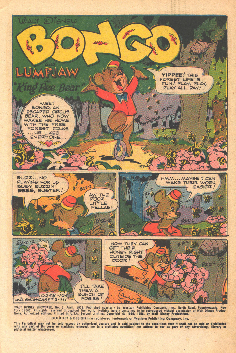 Read online Walt Disney Showcase (1970) comic -  Issue #3 - 3