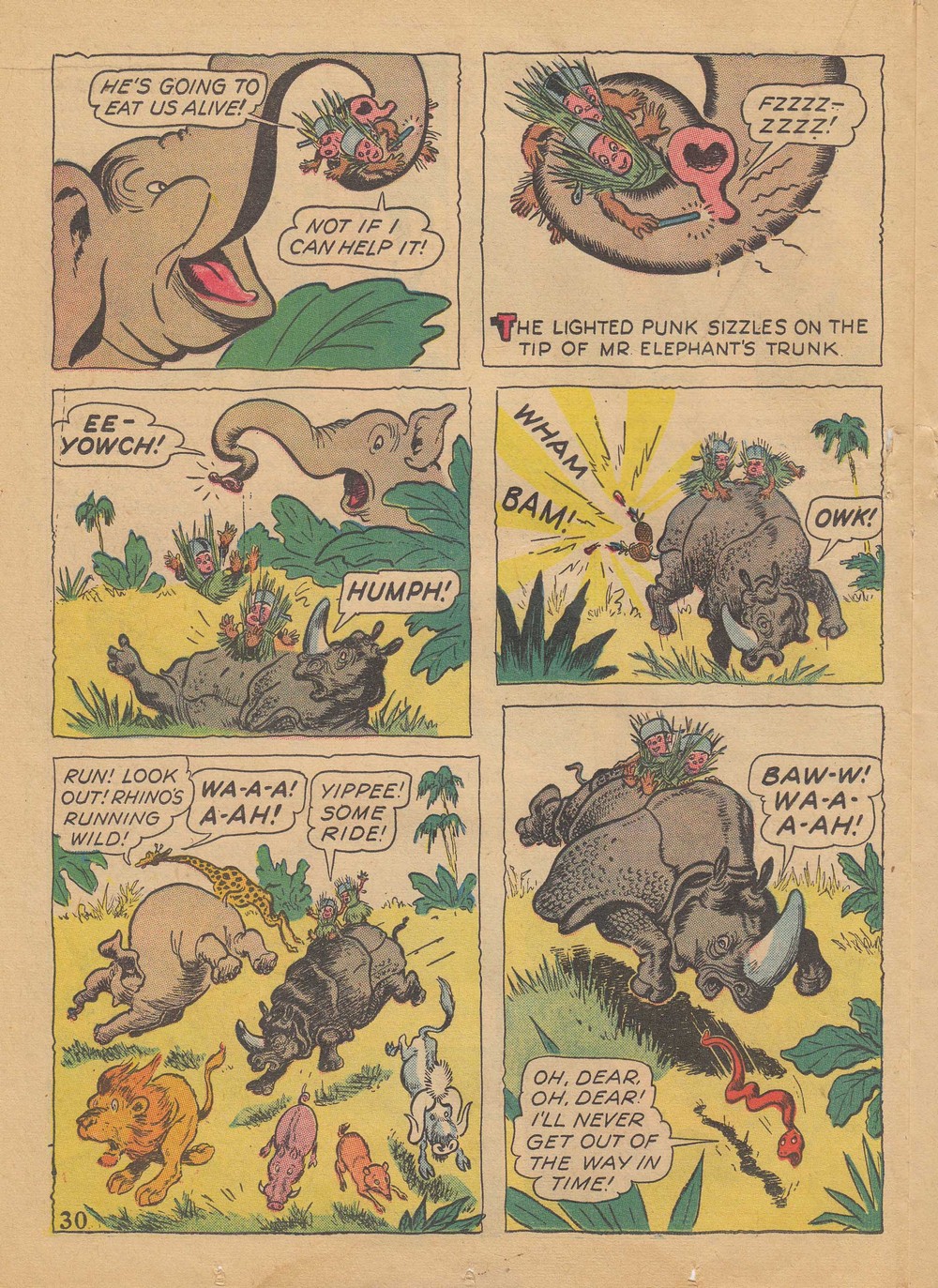 Read online Our Gang Comics comic -  Issue #7 - 32