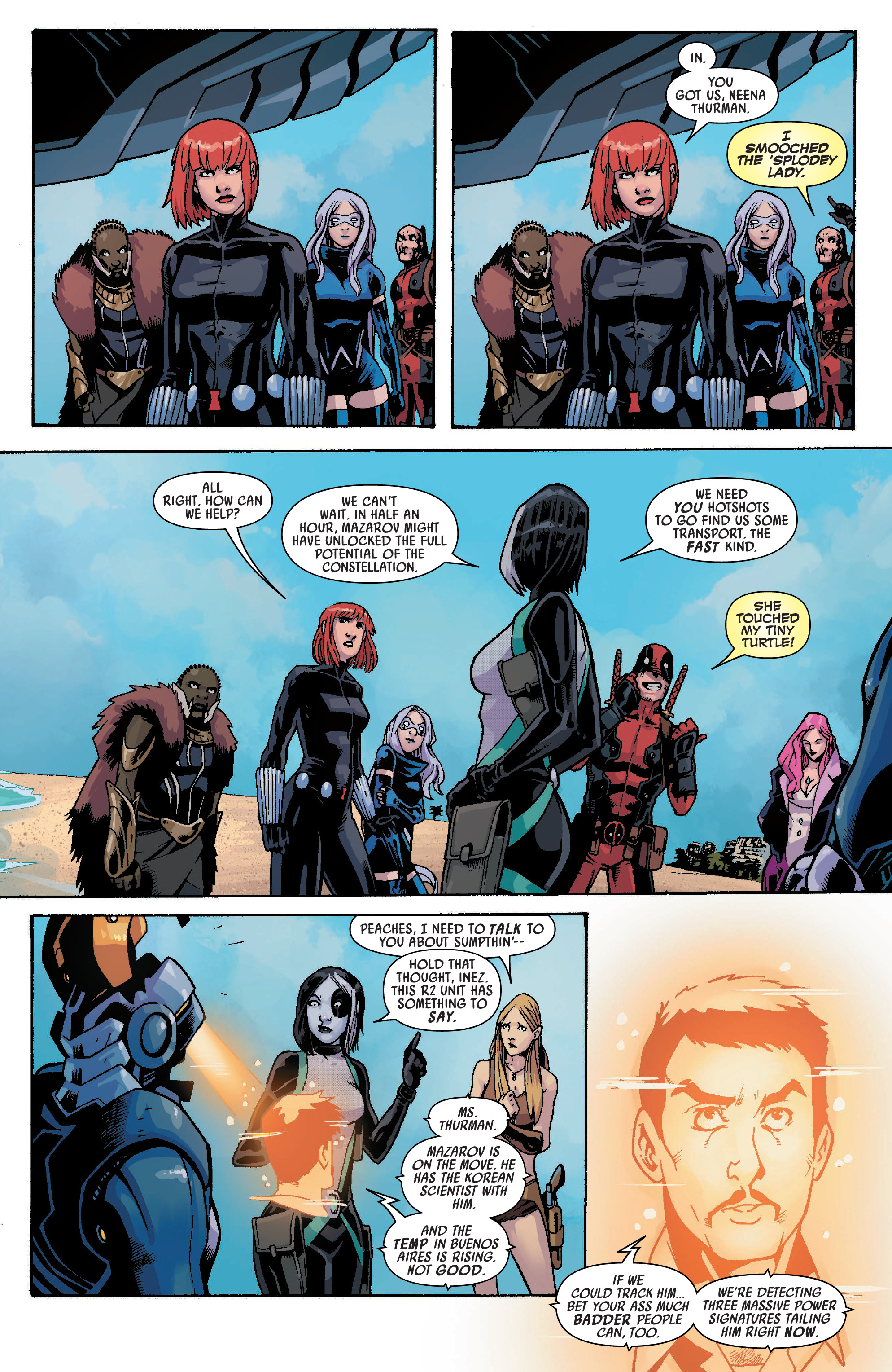 Read online Domino: Hotshots comic -  Issue # _TPB - 59