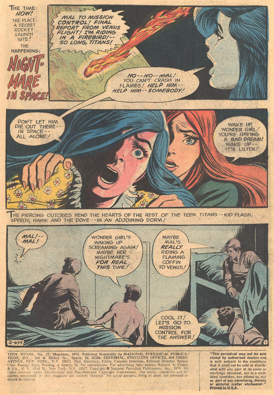 Read online Teen Titans (1966) comic -  Issue #27 - 2