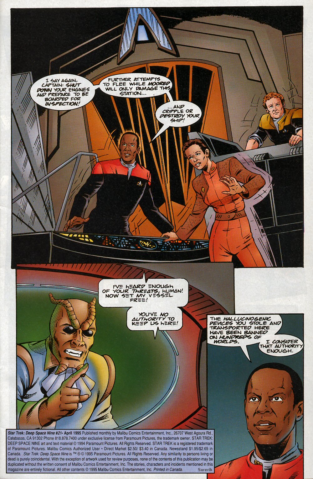 Read online Star Trek: Deep Space Nine (1993) comic -  Issue #21 - 3