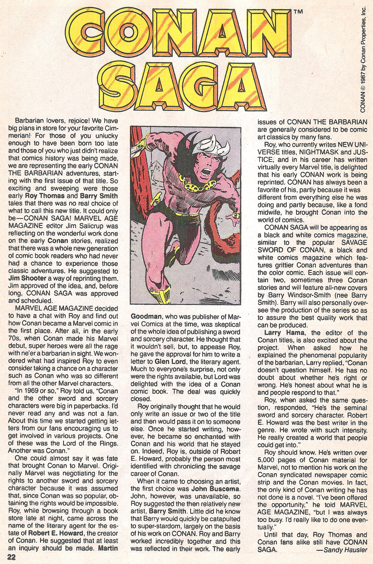 Read online Marvel Age comic -  Issue #51 - 23