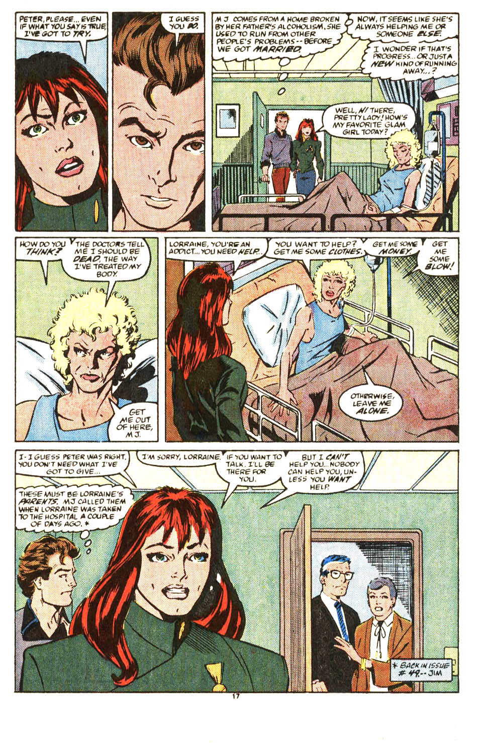 Read online Web of Spider-Man (1985) comic -  Issue #51 - 14
