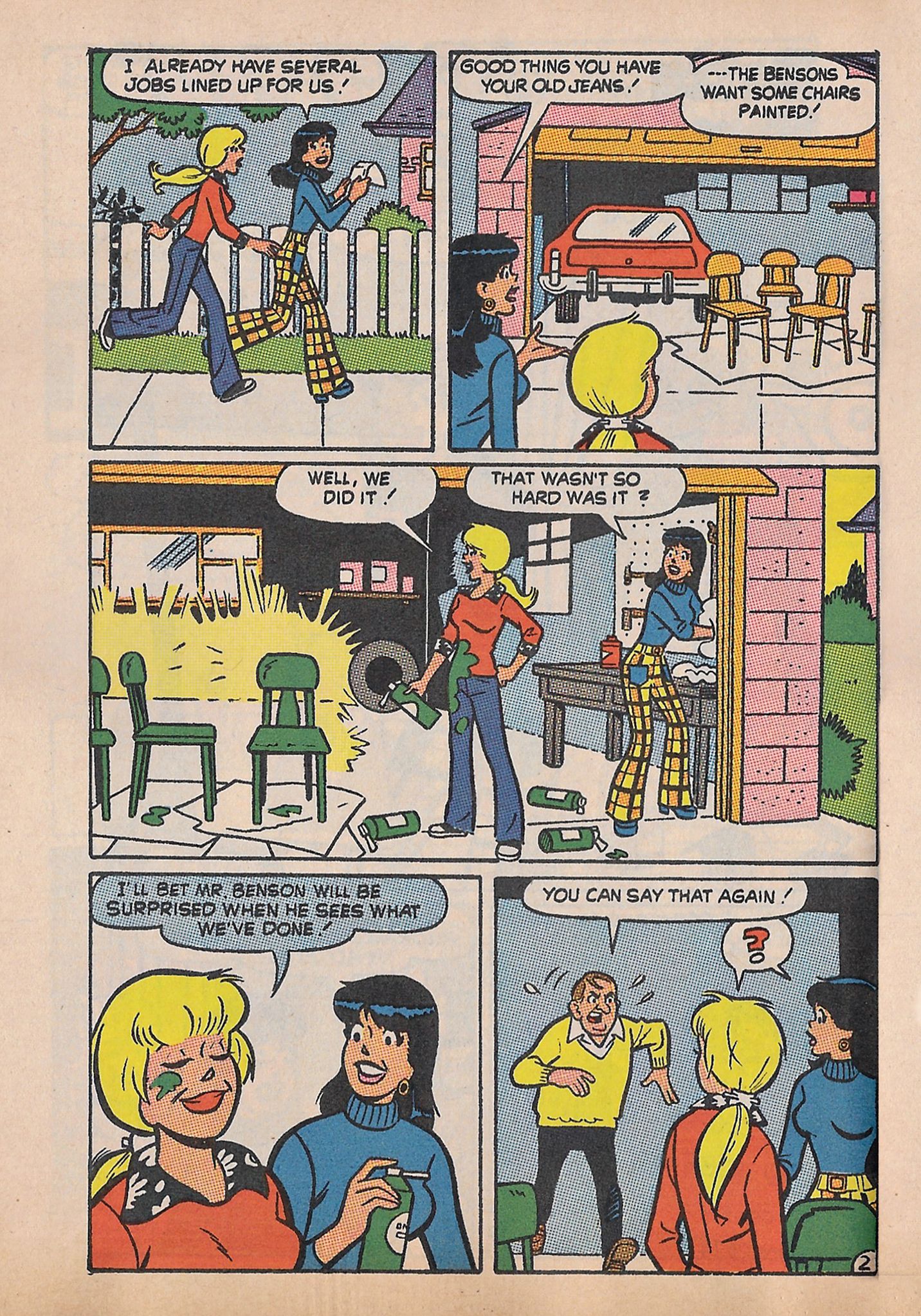 Read online Betty and Veronica Digest Magazine comic -  Issue #51 - 69