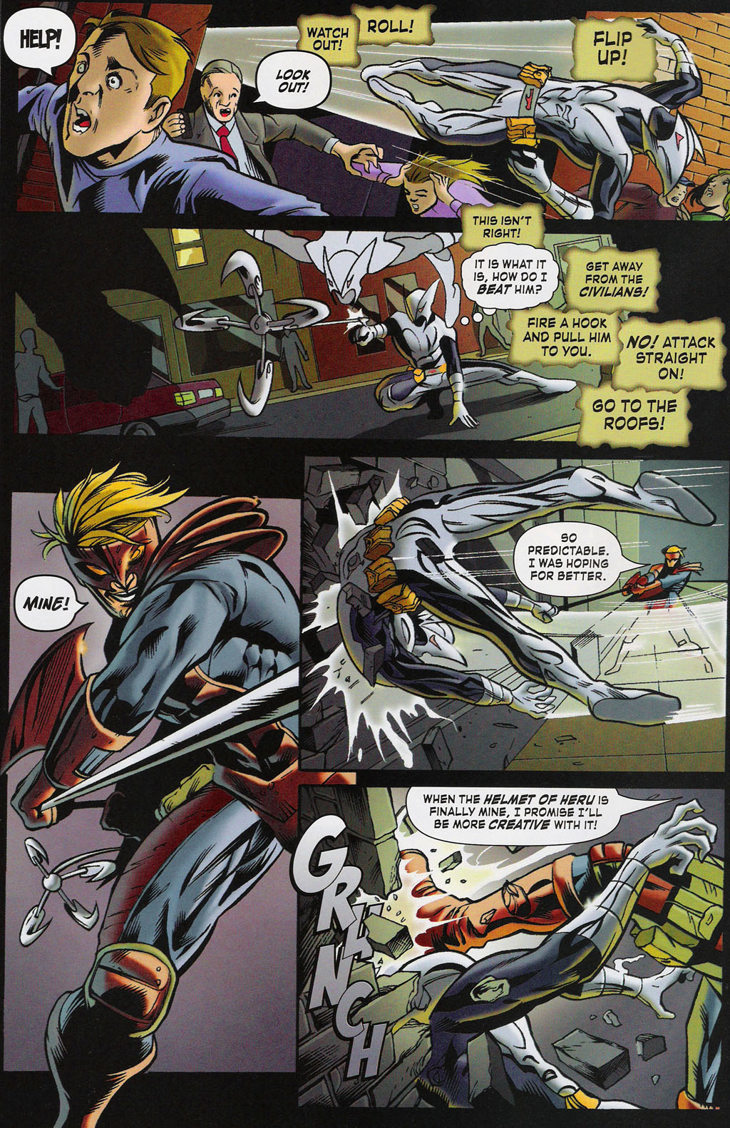 Read online ShadowHawk (2005) comic -  Issue #4 - 6