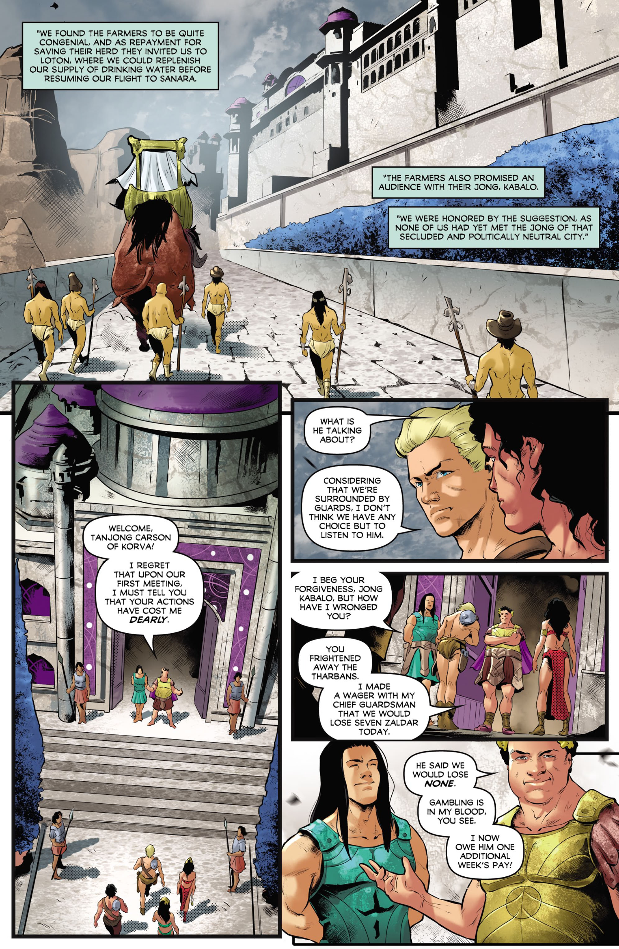Read online Carson of Venus Eye of Amtor comic -  Issue #1 - 5